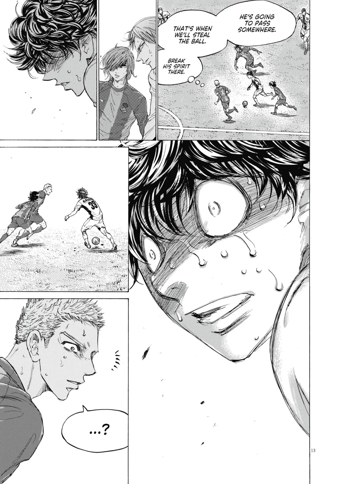 Ao Ashi Chapter 391 – Page 14