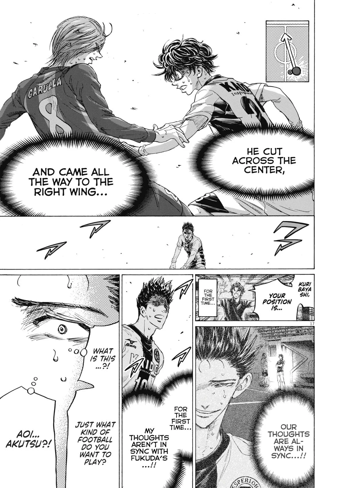 Ao Ashi Chapter 391 – Page 18