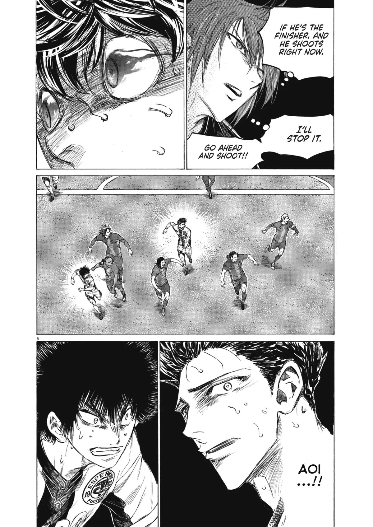 Ao Ashi Chapter 393 – Page 6