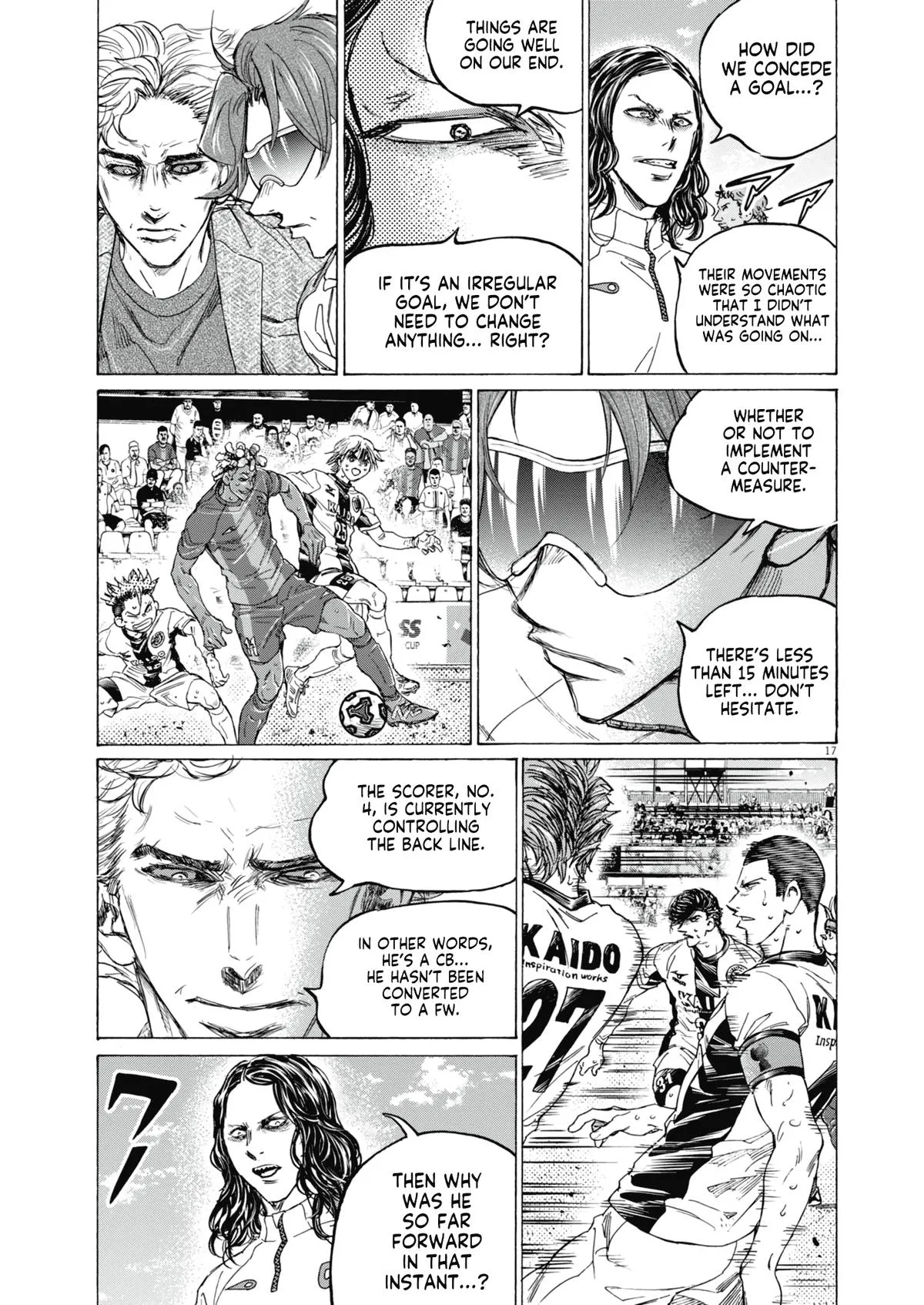 Ao Ashi Chapter 393 – Page 17