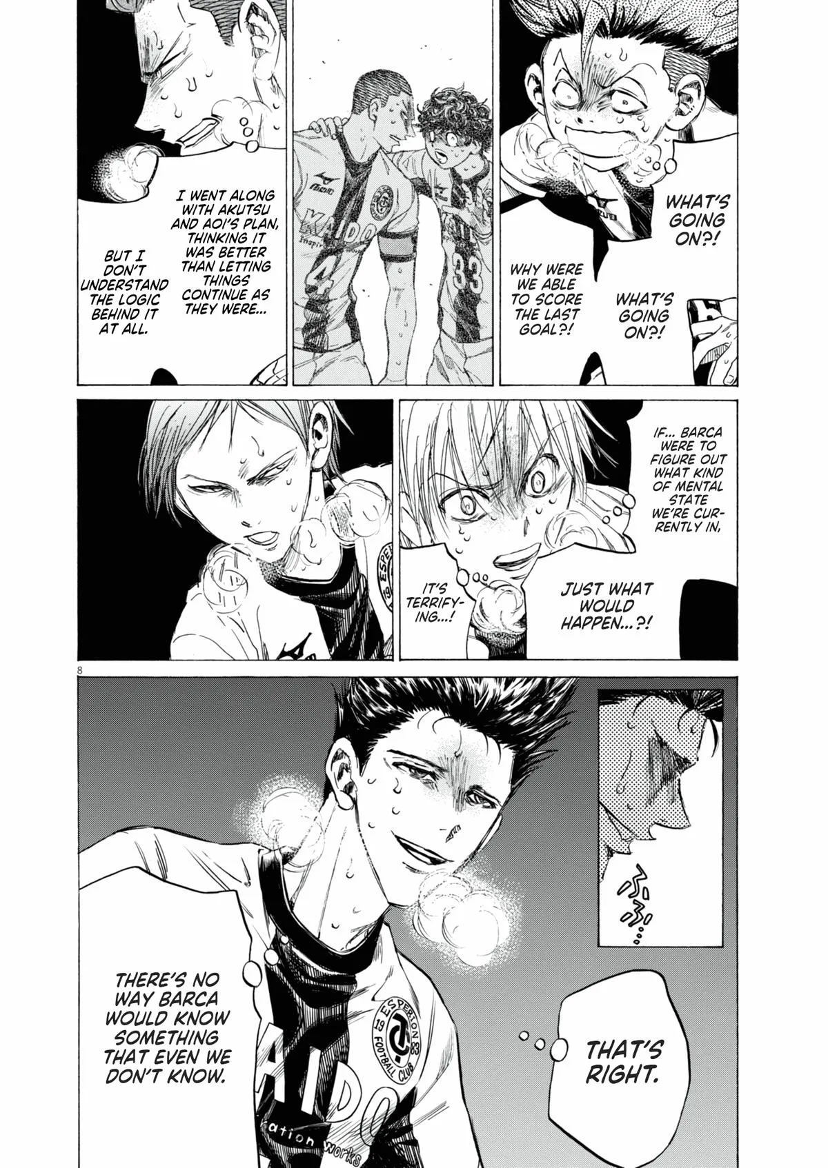 Ao Ashi Chapter 395 – Page 9
