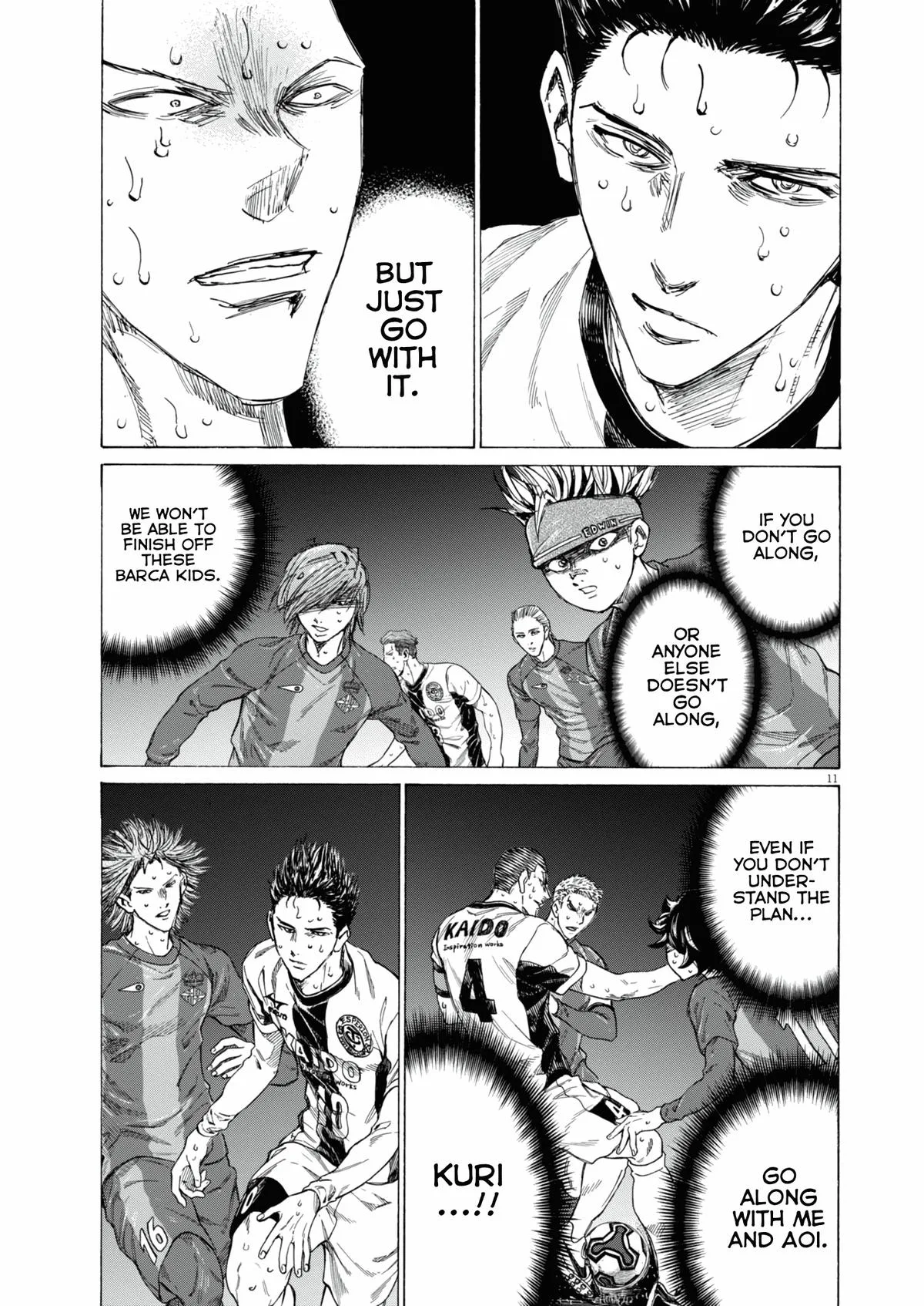 Ao Ashi Chapter 395 – Page 12
