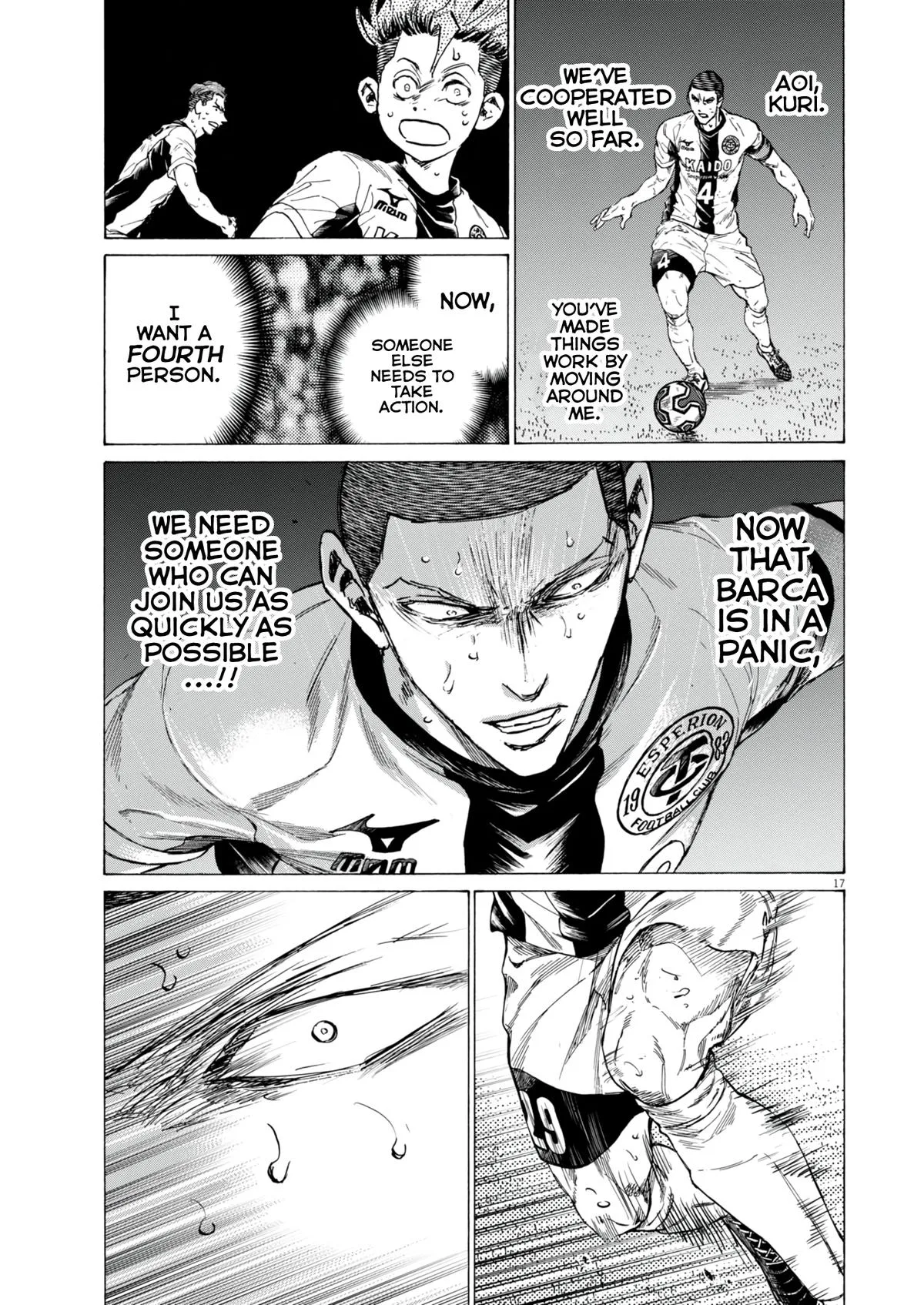 Ao Ashi Chapter 396 – Page 17