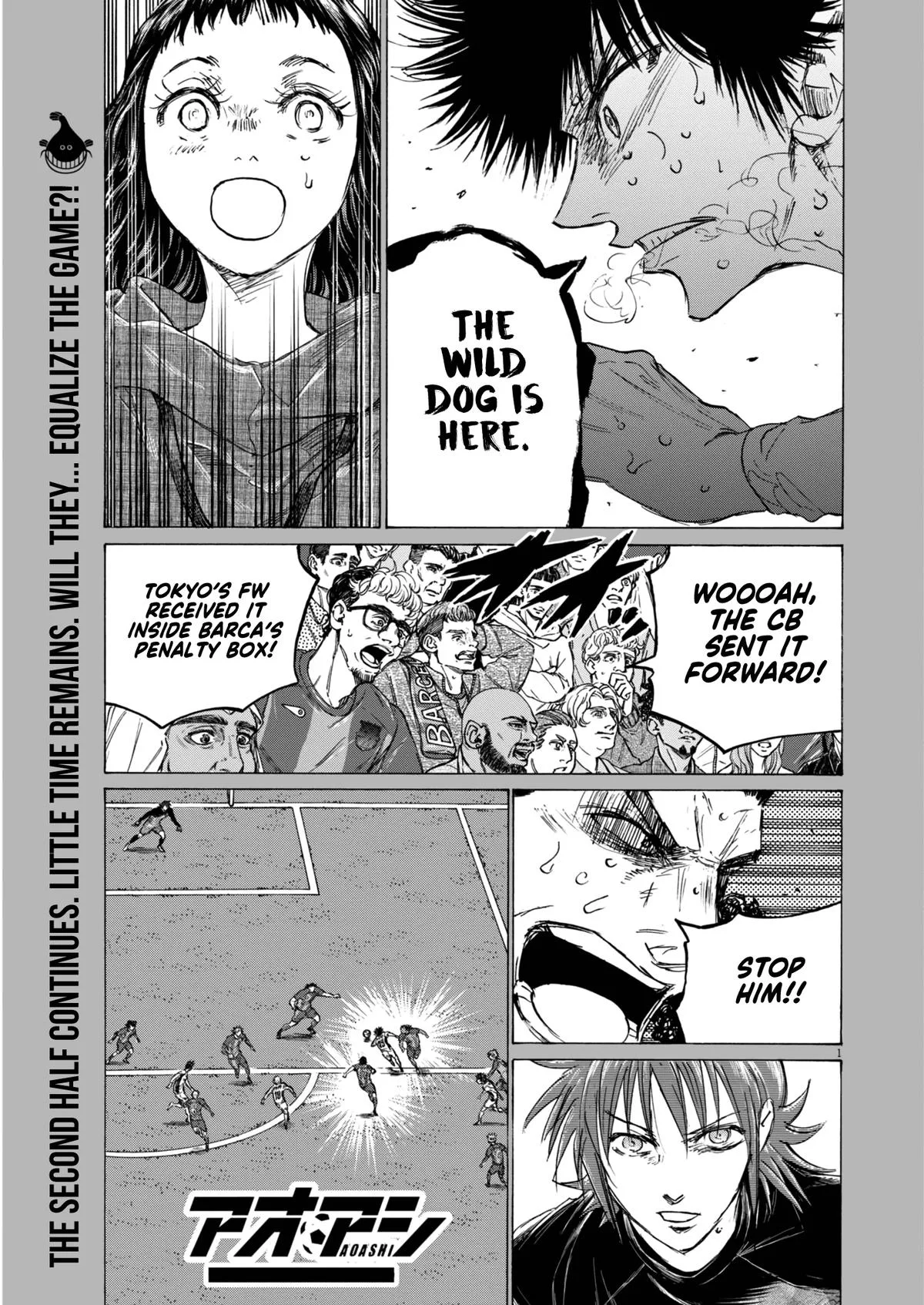 Ao Ashi Chapter 397 – Page 2