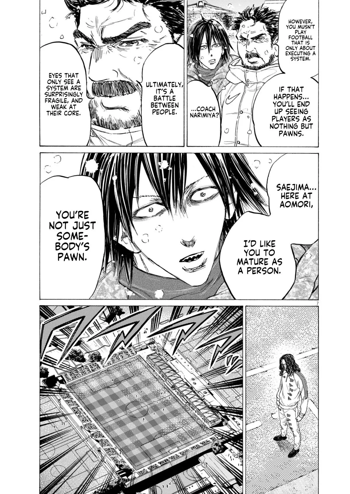 Ao Ashi Chapter 399 – Page 8
