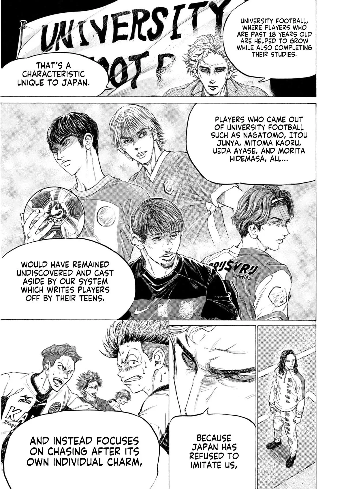 Ao Ashi Chapter 399 – Page 14