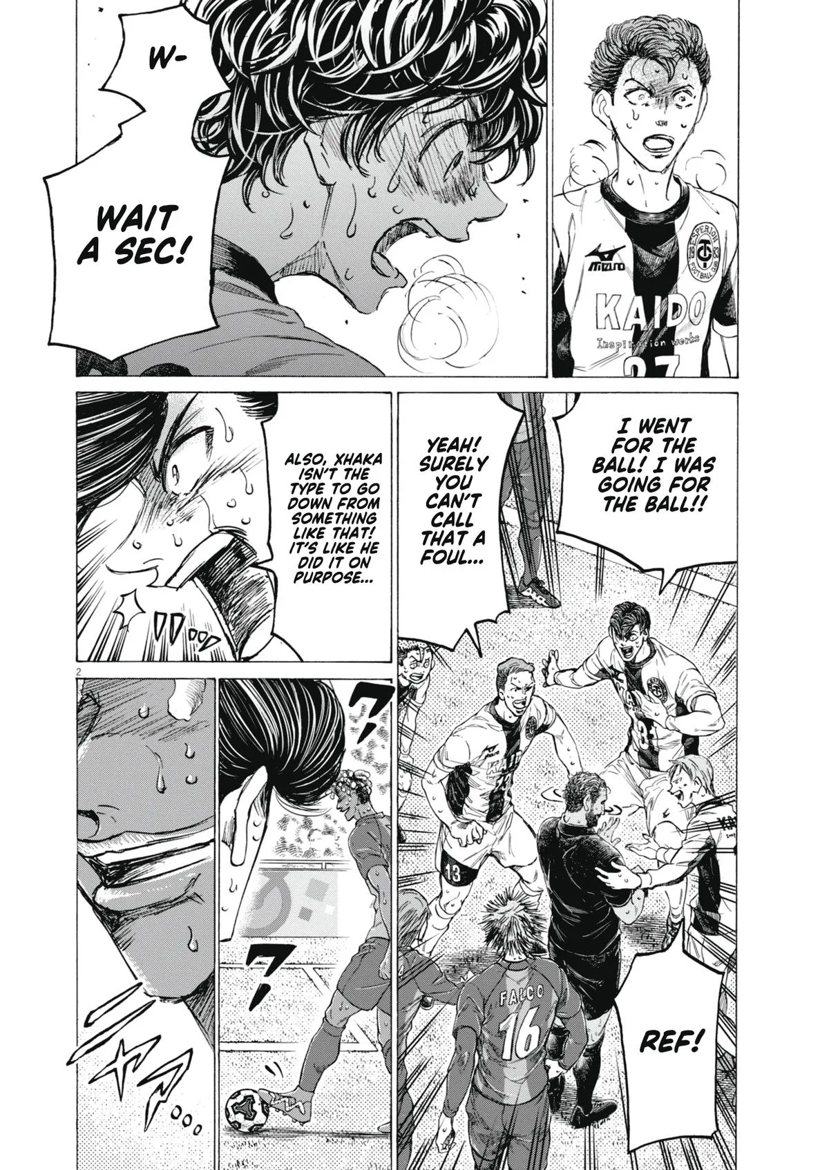 Ao Ashi Chapter 401 – Page 3