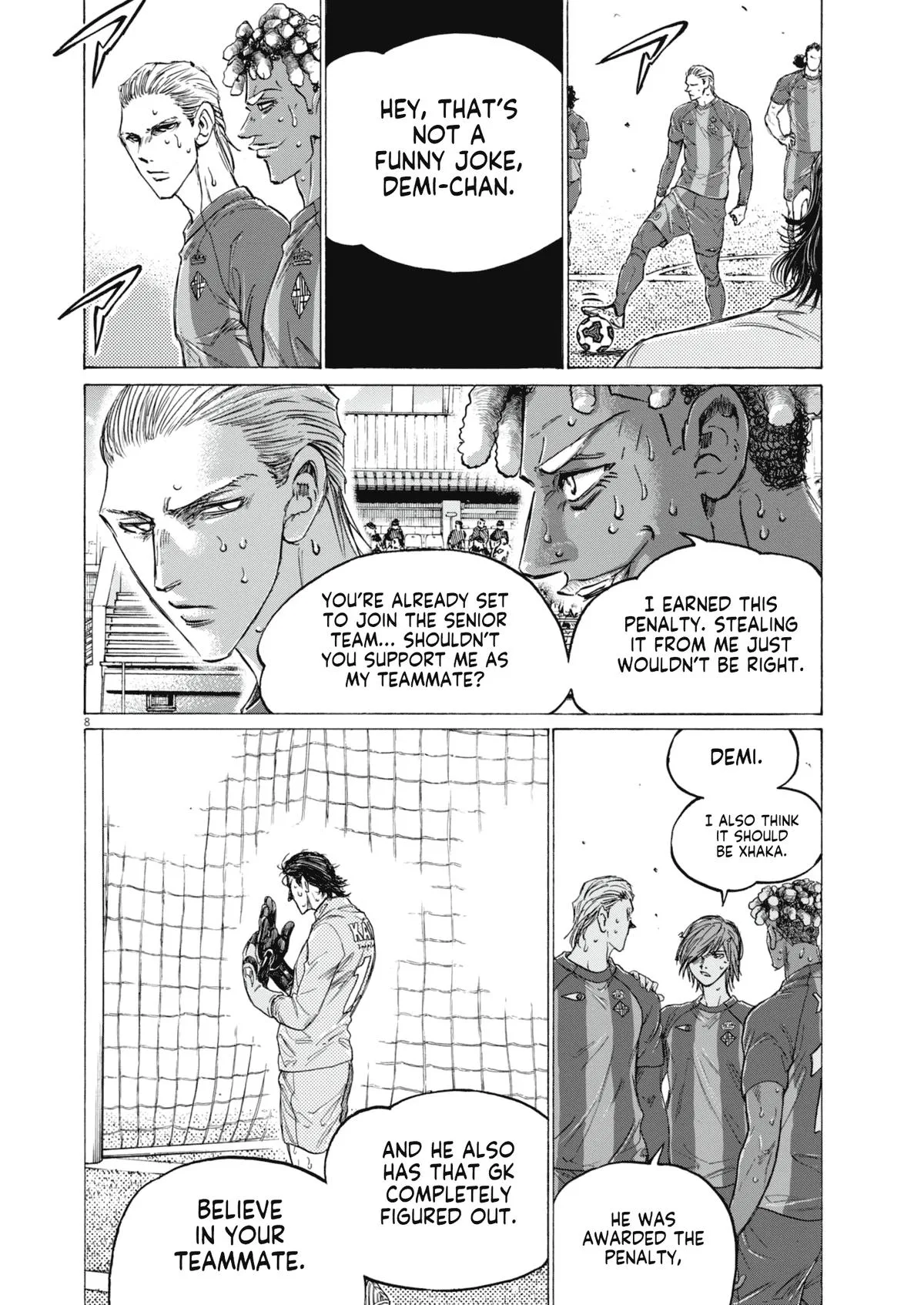 Ao Ashi Chapter 401 – Page 9