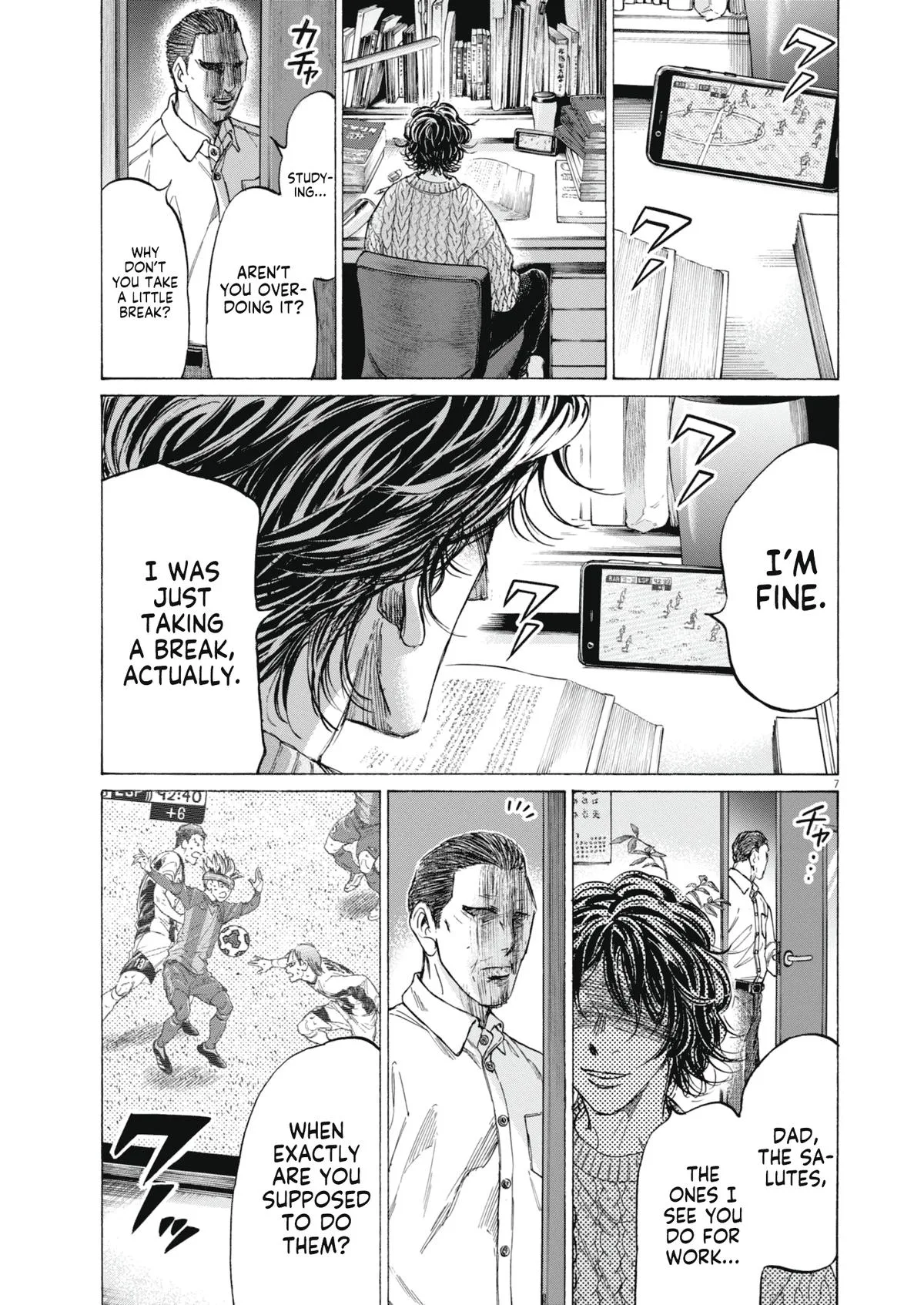 Ao Ashi Chapter 403 – Page 7