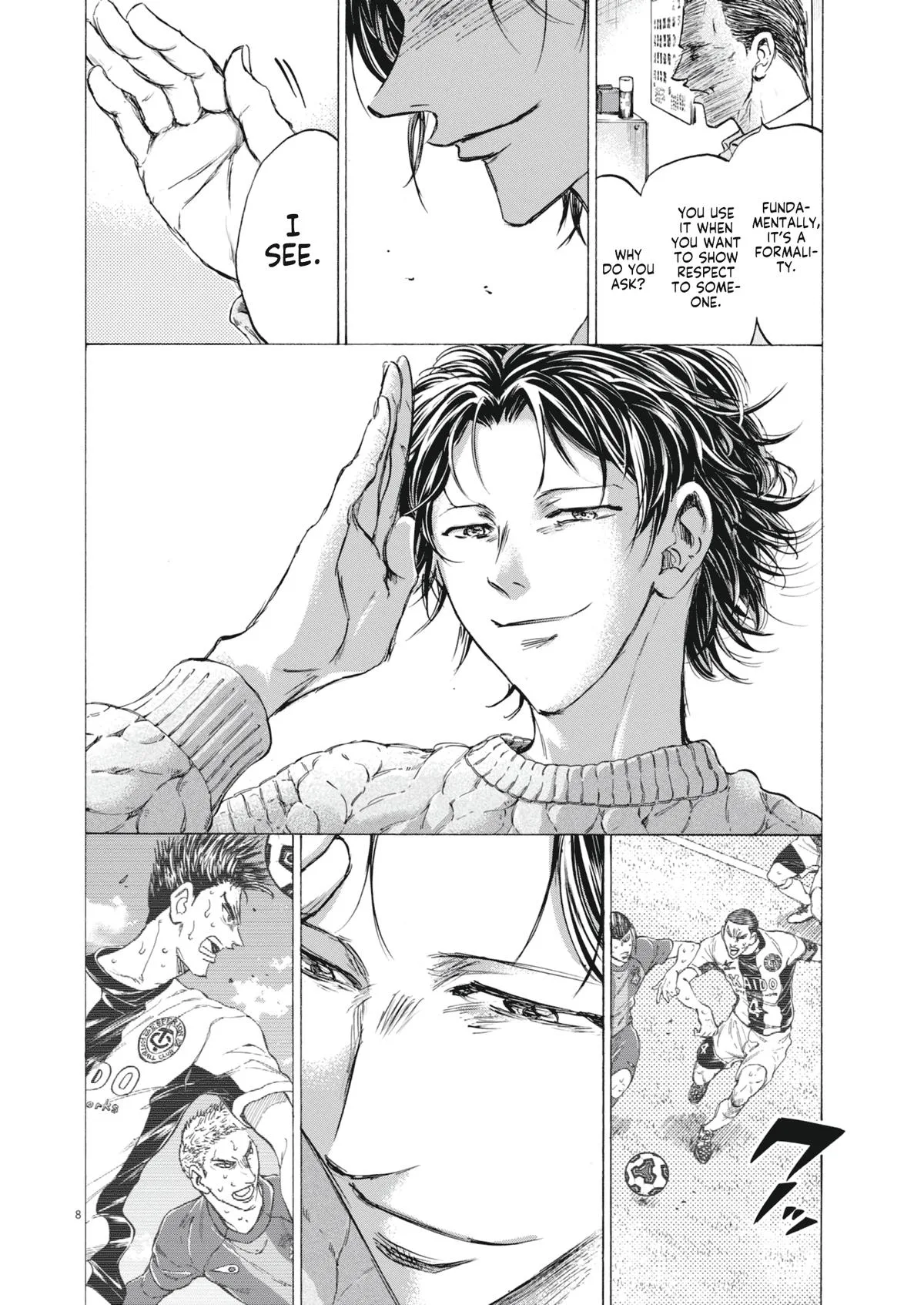 Ao Ashi Chapter 403 – Page 8