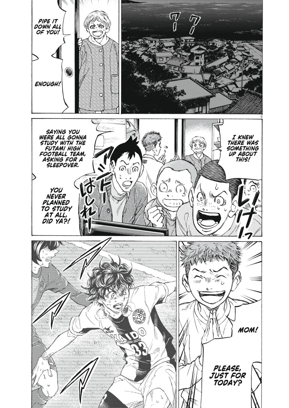 Ao Ashi Chapter 403 – Page 9