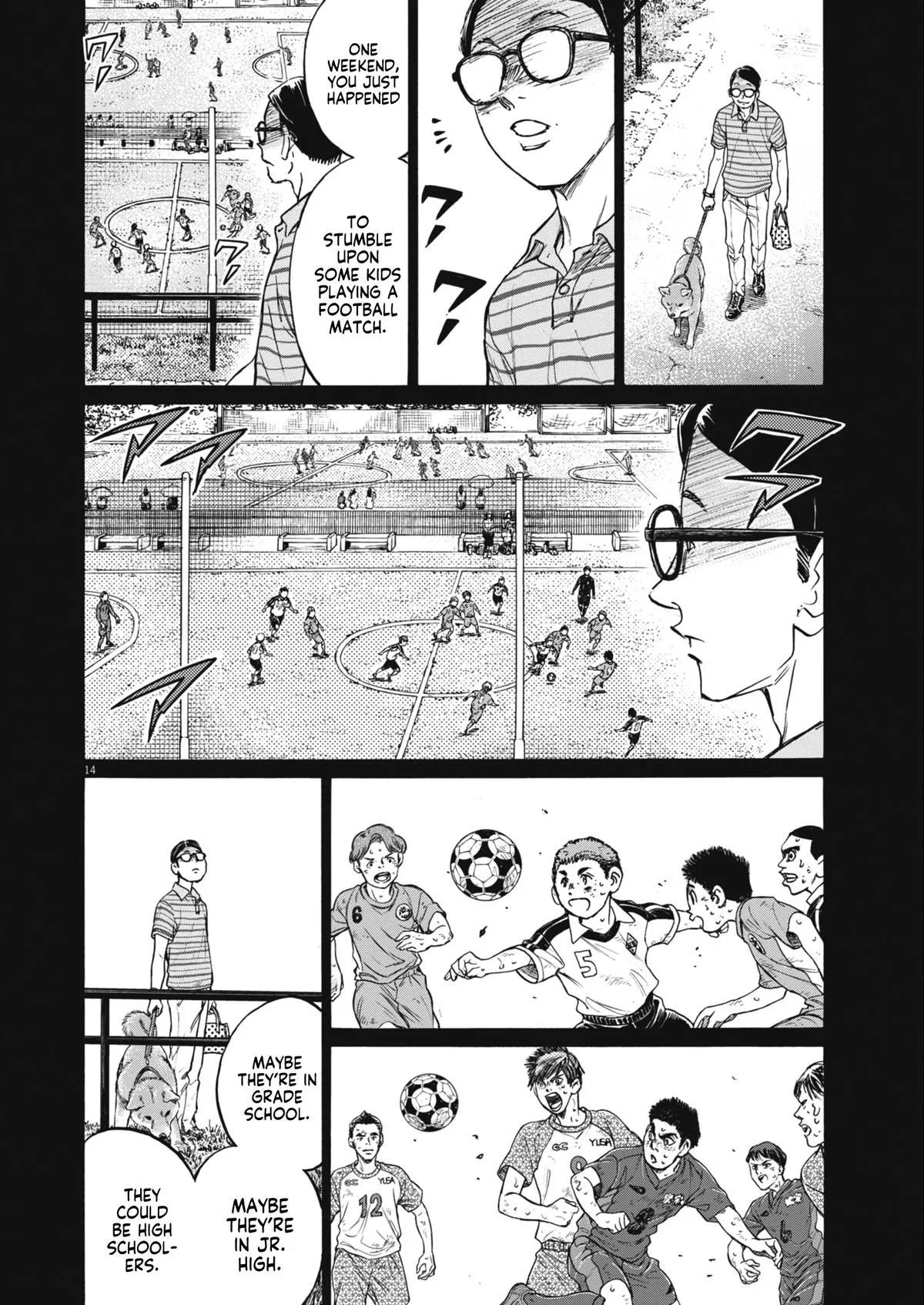 Ao Ashi Chapter 405 – Page 16