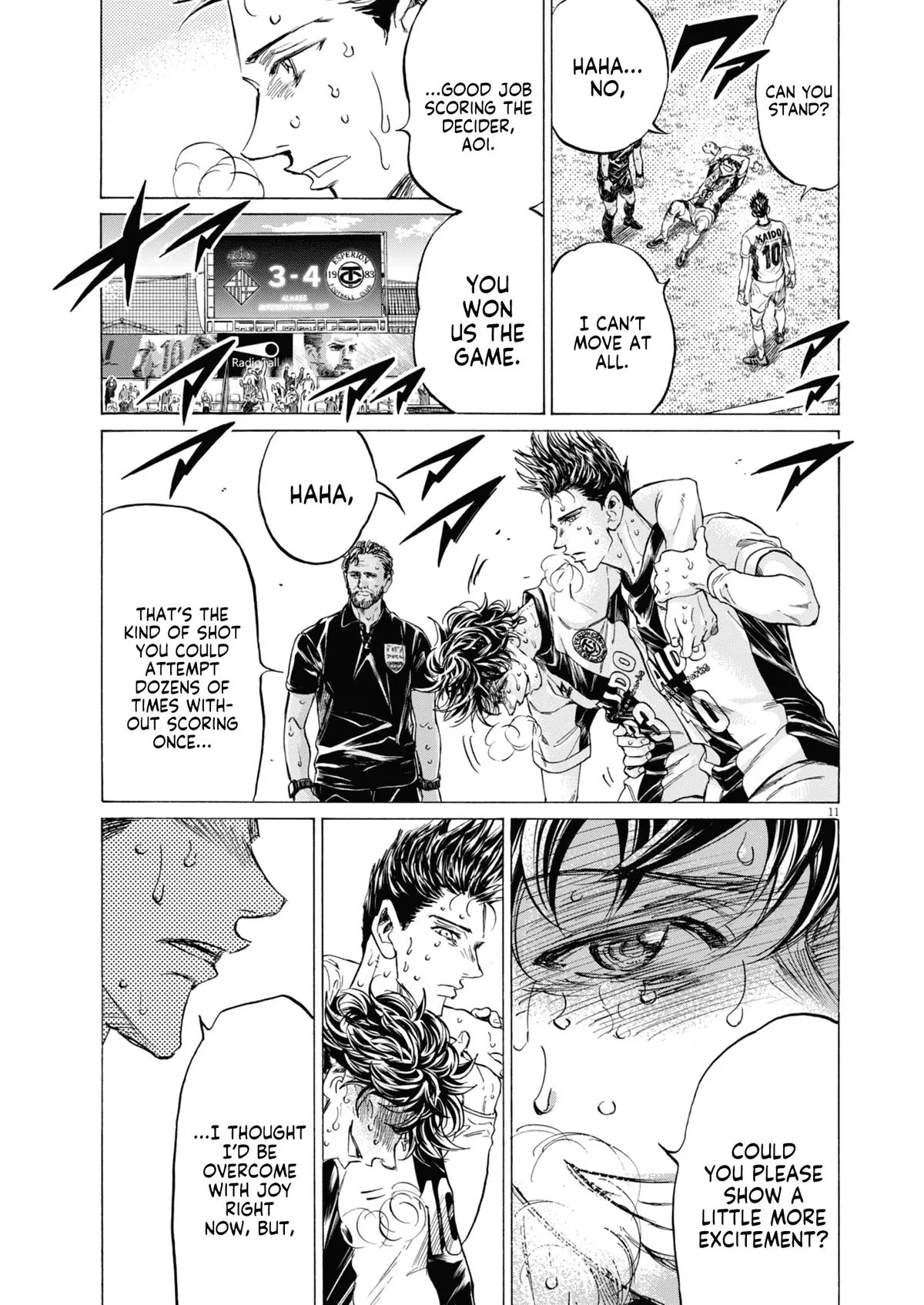Ao Ashi Chapter 407 – Page 12