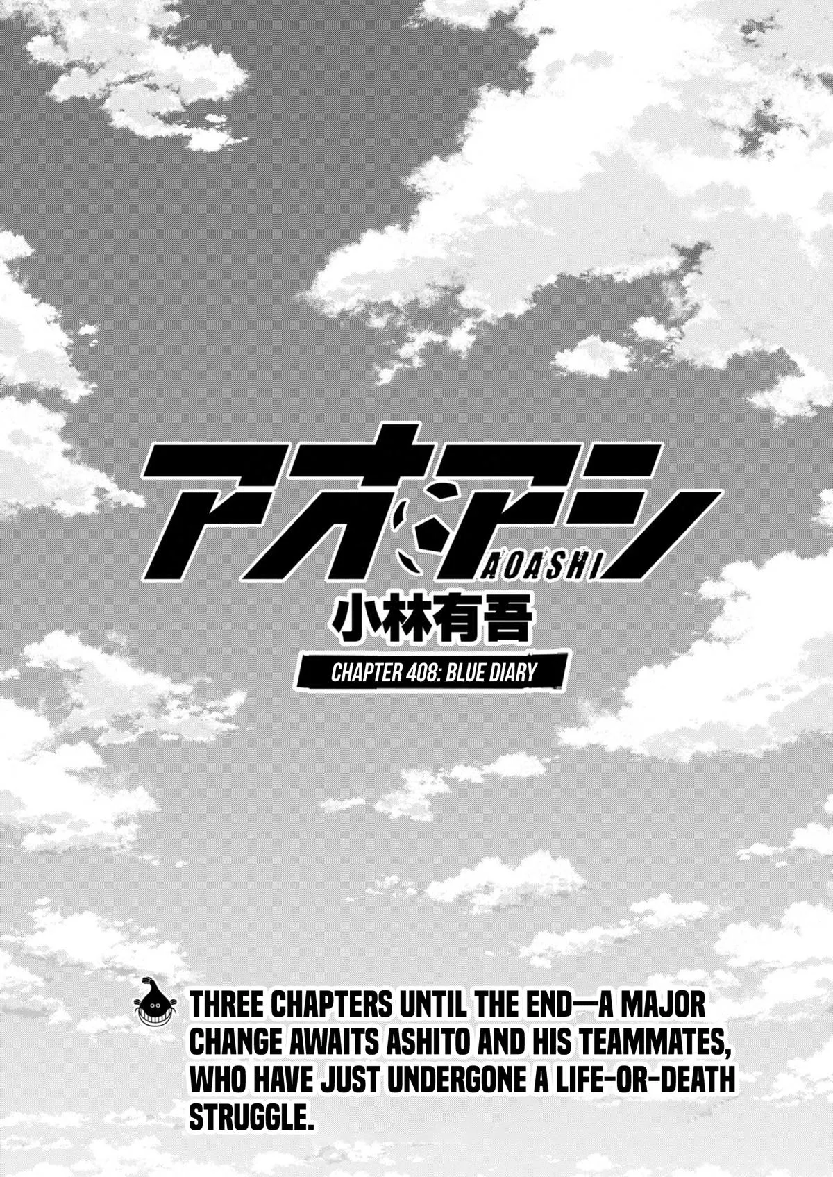 Ao Ashi Chapter 408 – Page 2