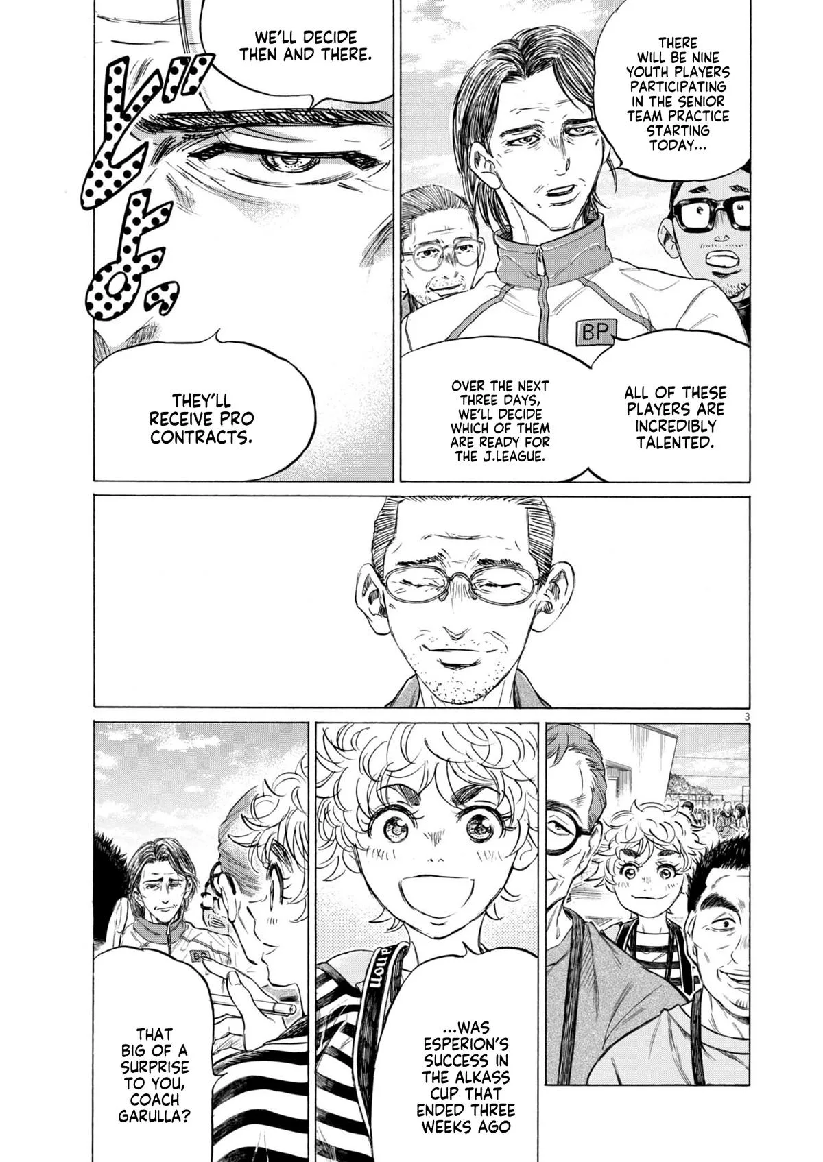 Ao Ashi Chapter 408 – Page 4