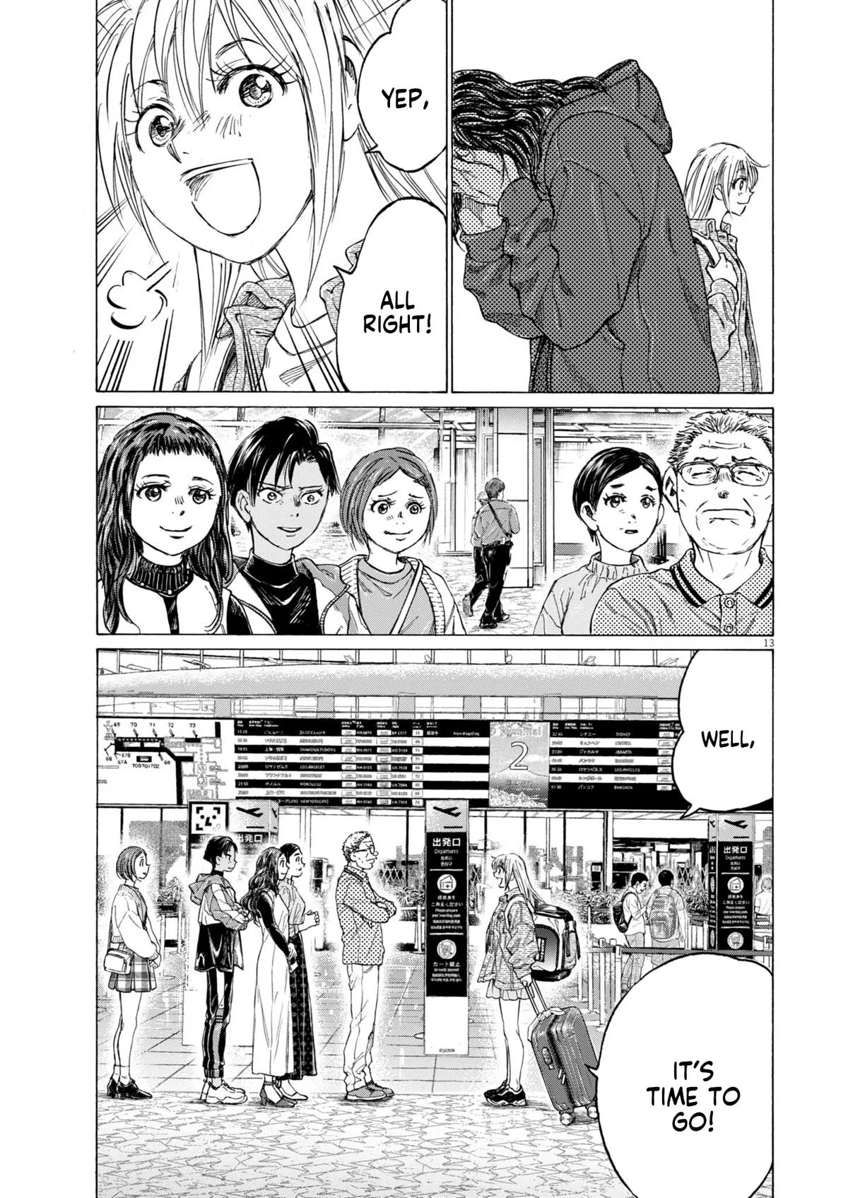 Ao Ashi Chapter 408 – Page 14