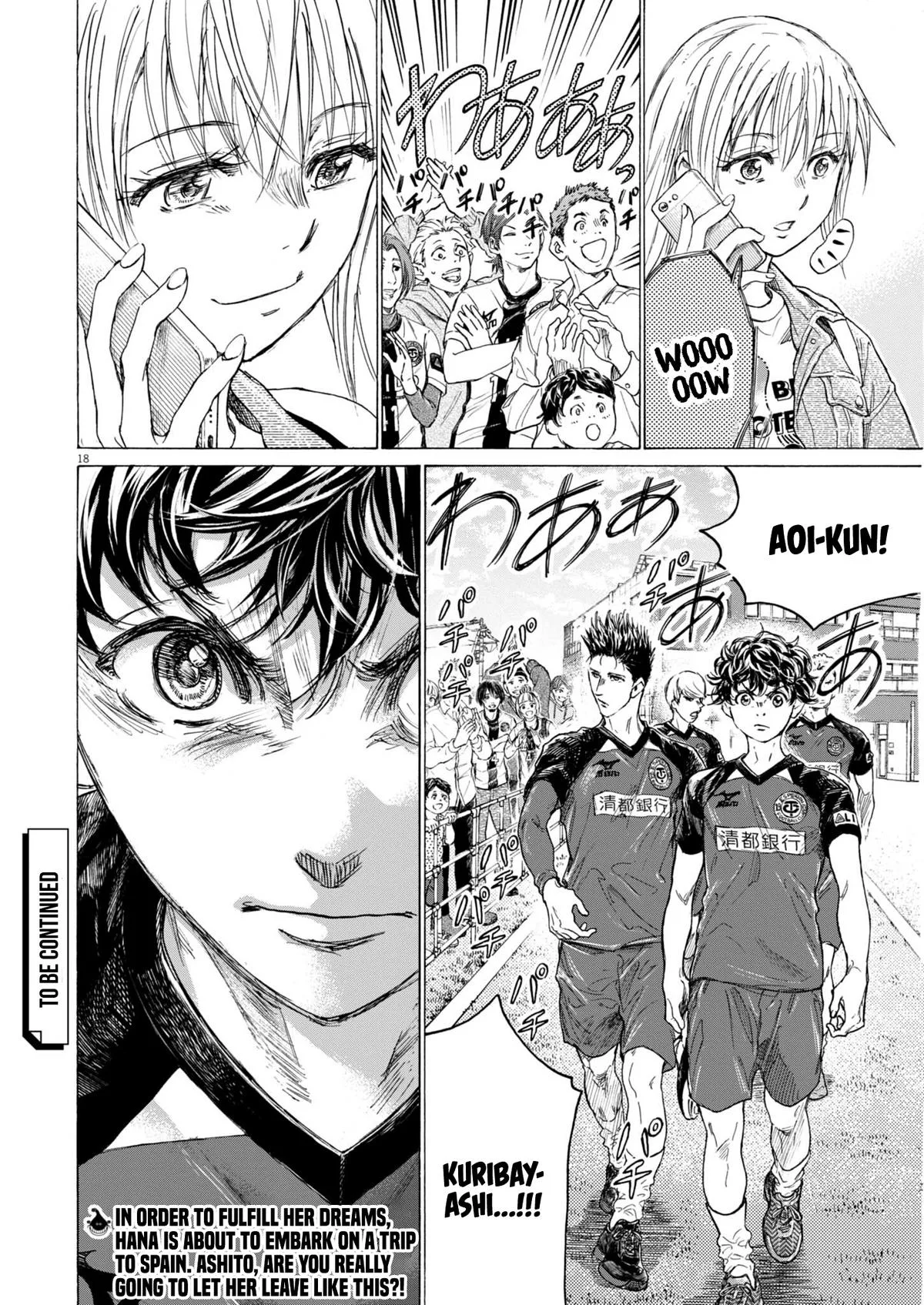 Ao Ashi Chapter 408 – Page 19