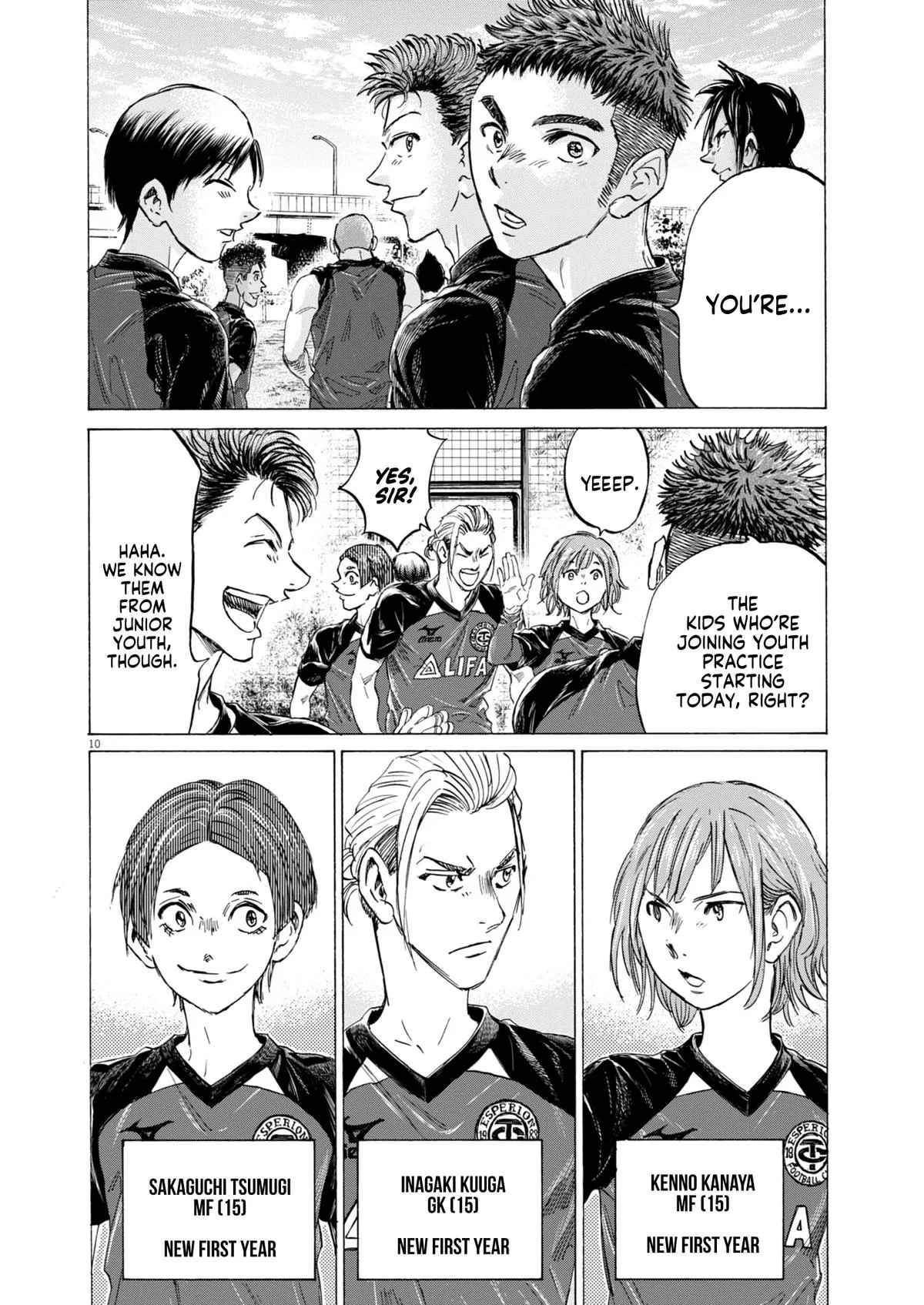 Ao Ashi Chapter 410 – Page 13