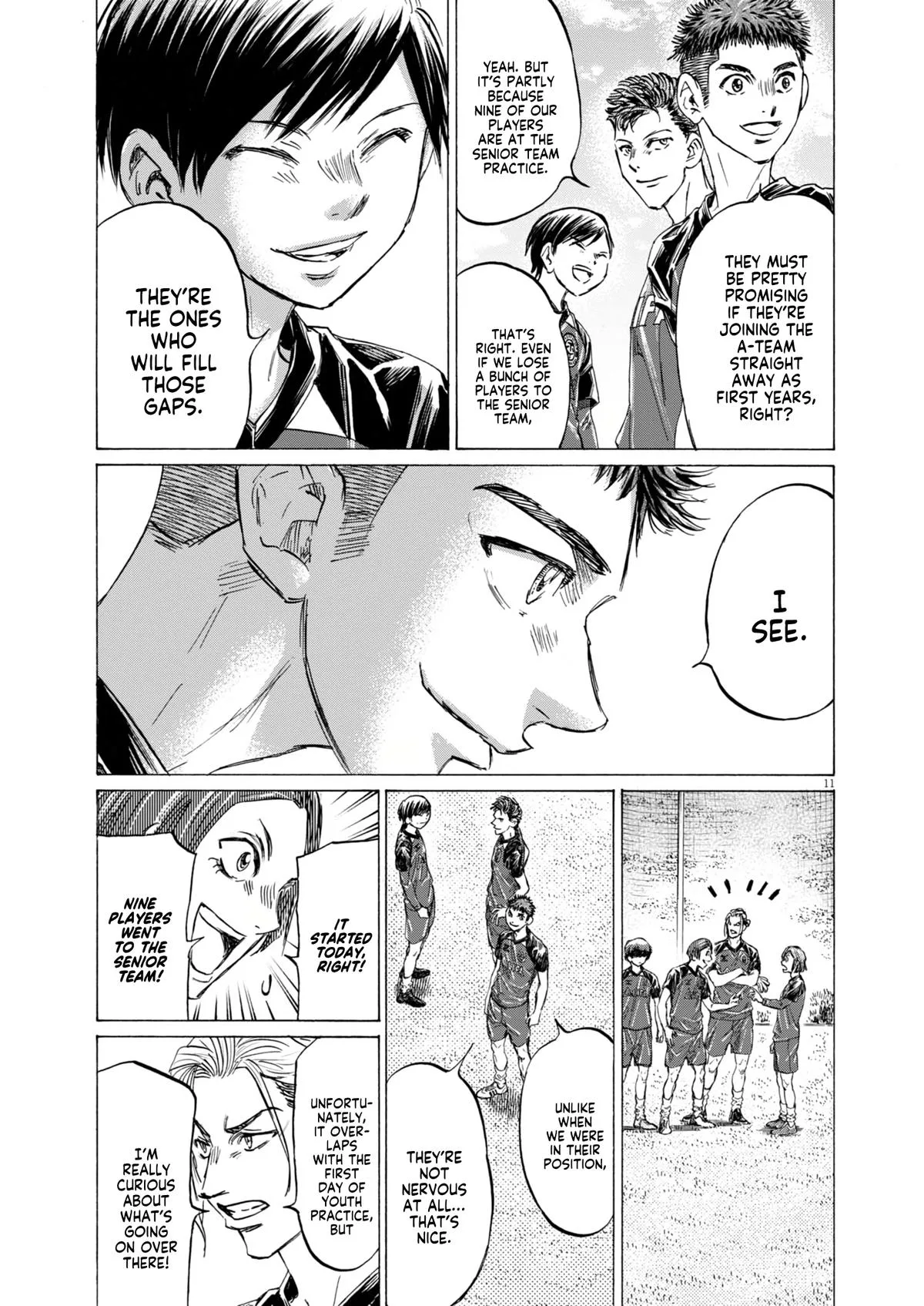 Ao Ashi Chapter 410 – Page 14