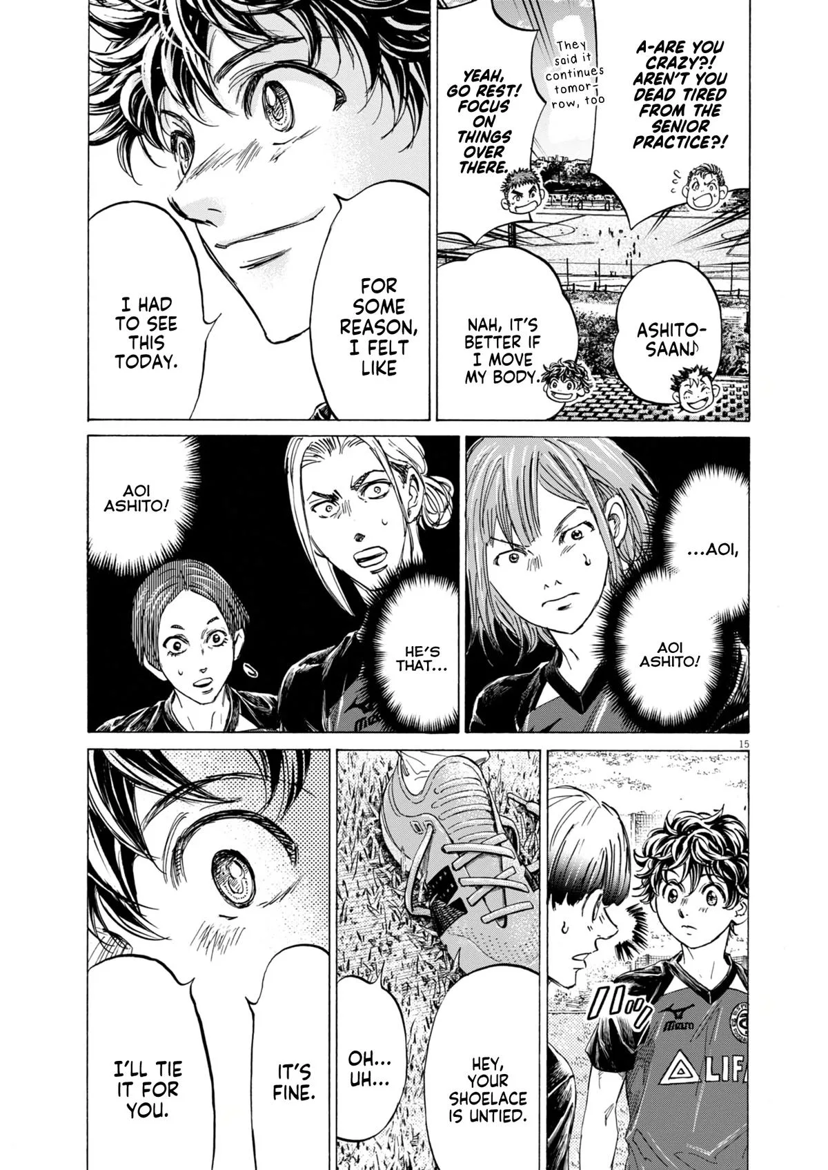 Ao Ashi Chapter 410 – Page 18