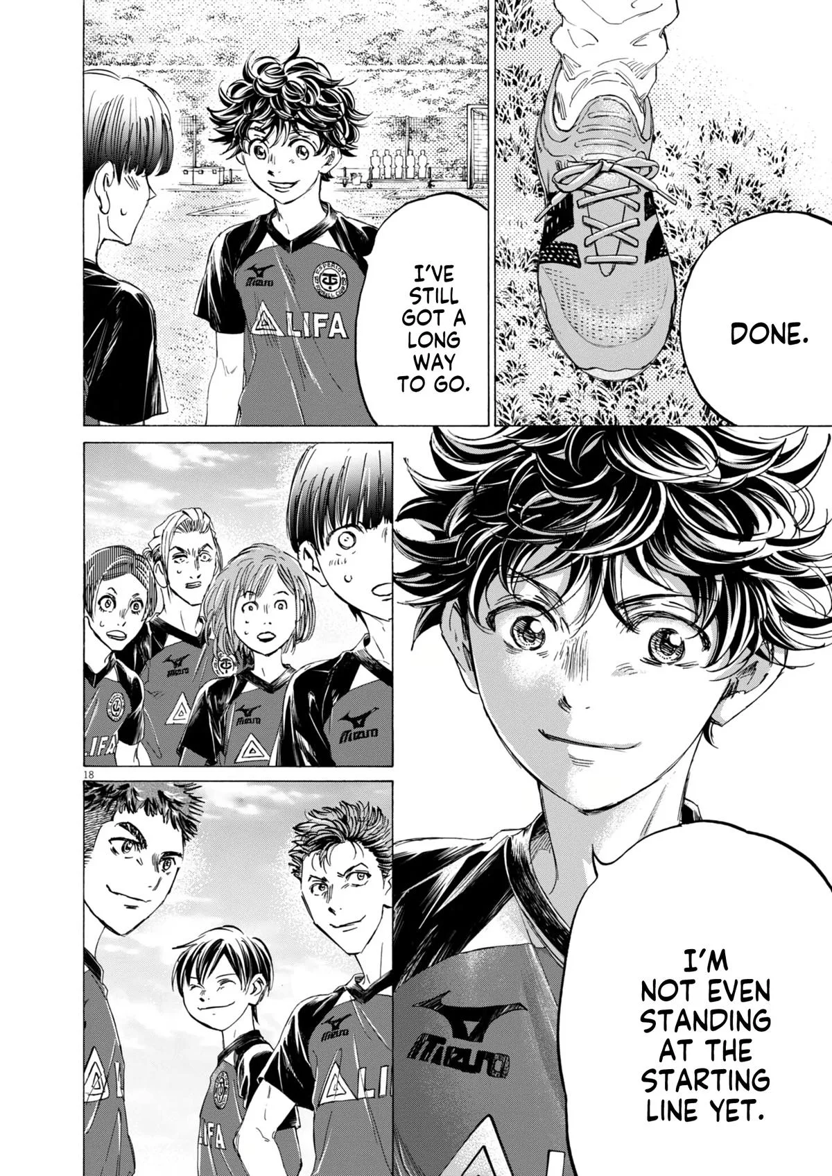 Ao Ashi Chapter 410 – Page 21