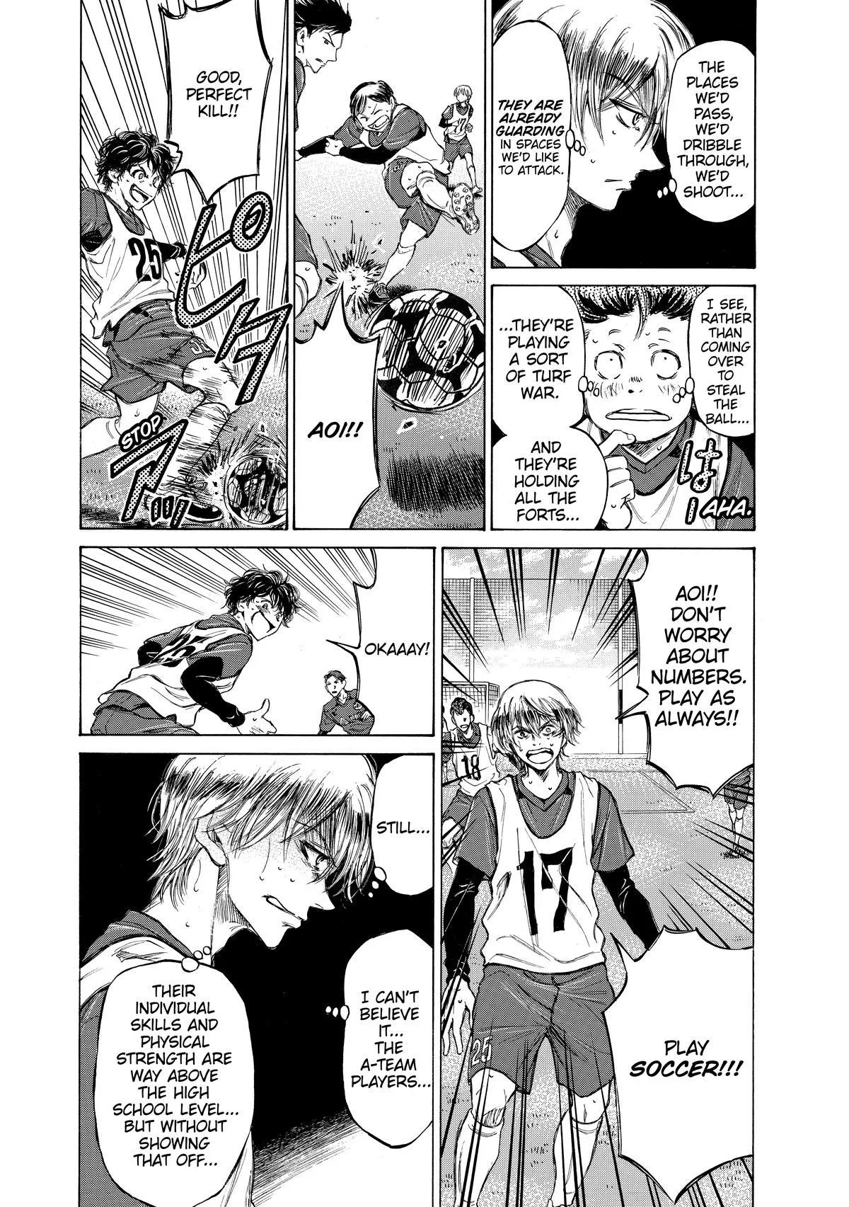 Ao Ashi Chapter 42 – Page 9