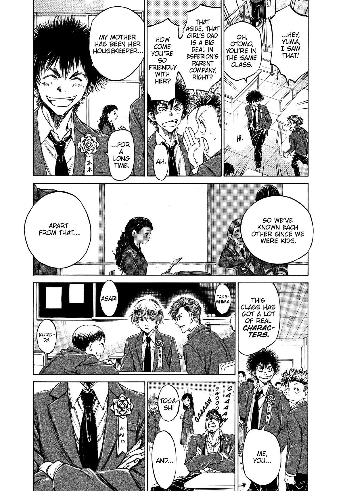 Ao Ashi Chapter 45 – Page 4