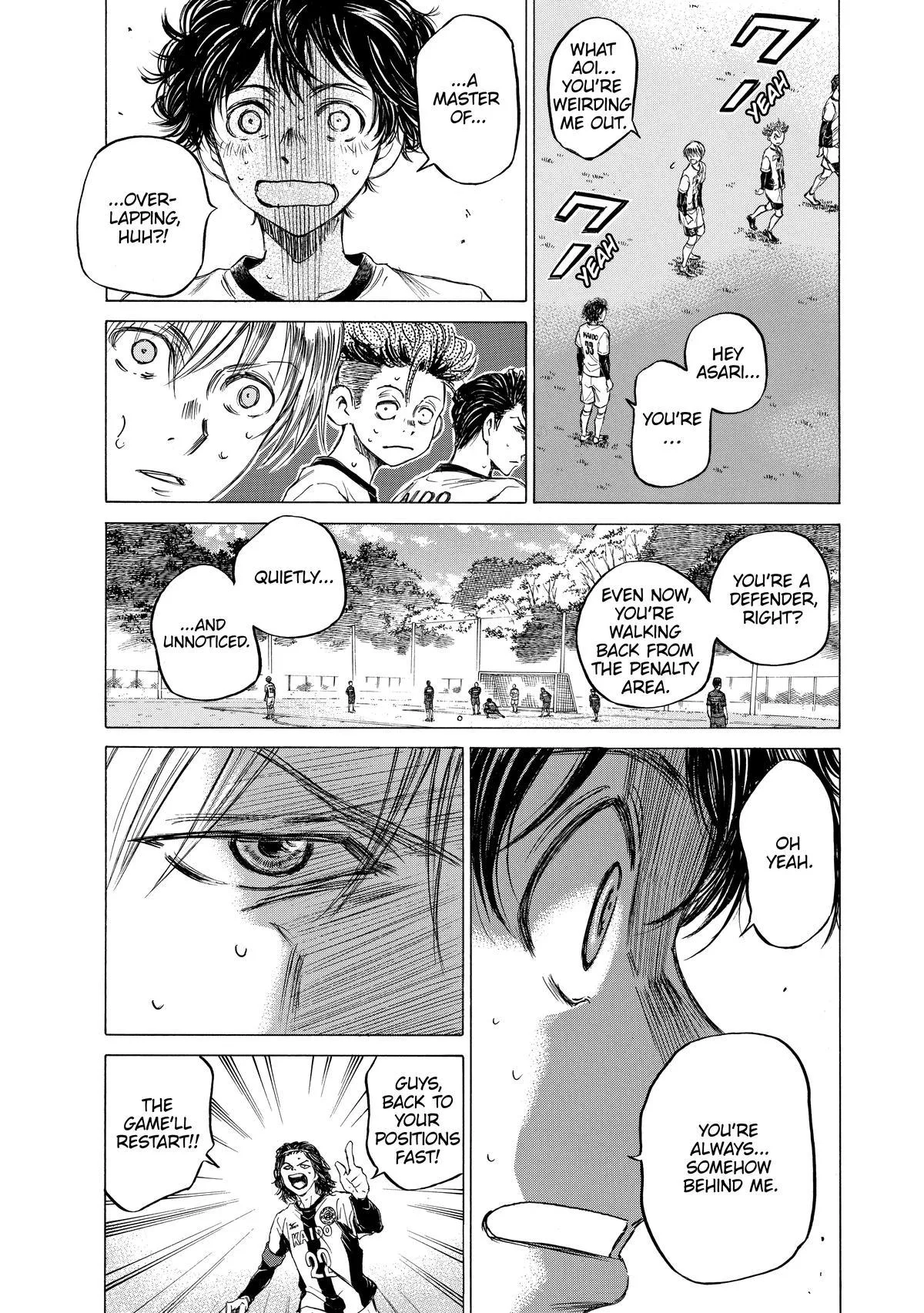Ao Ashi Chapter 49 – Page 8