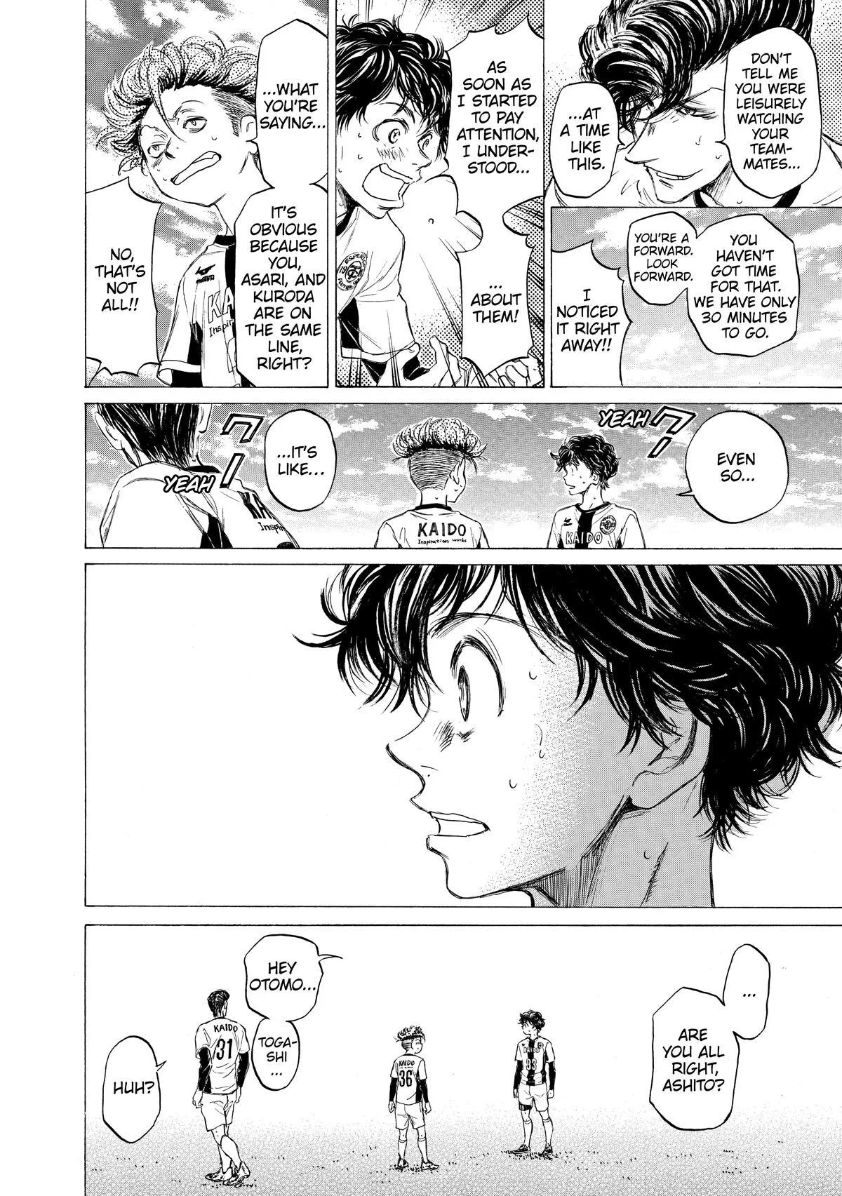 Ao Ashi Chapter 49 – Page 10