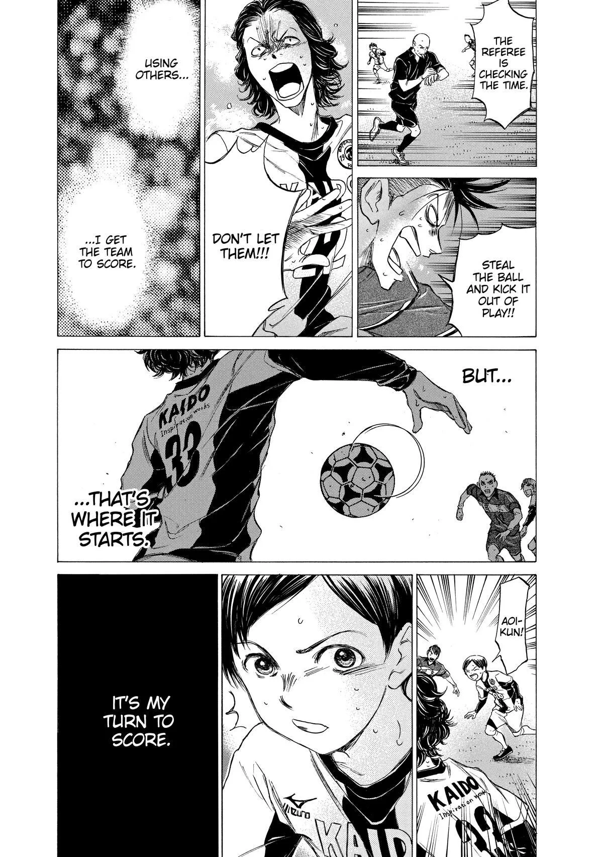 Ao Ashi Chapter 54 – Page 17