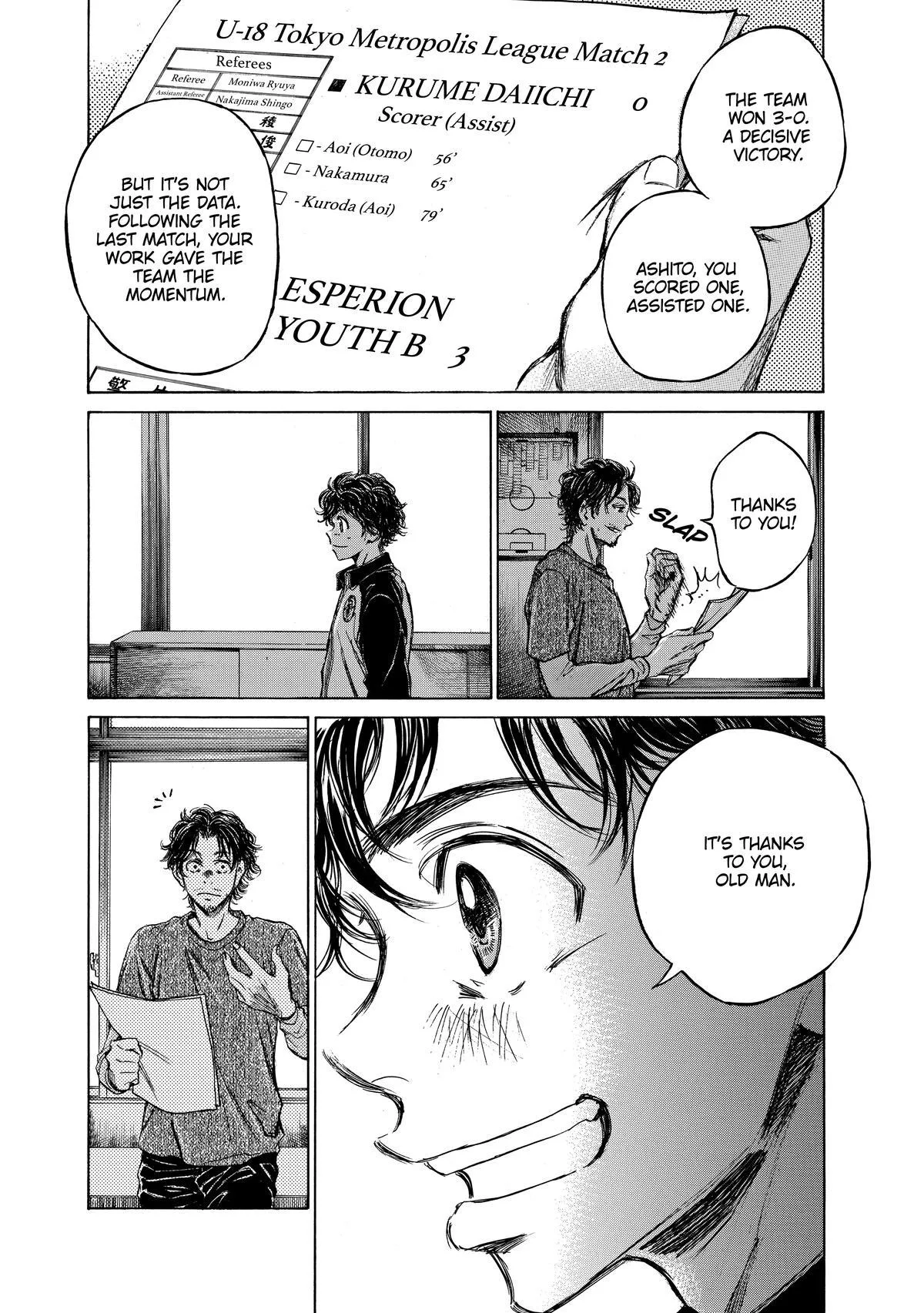 Ao Ashi Chapter 61 – Page 15