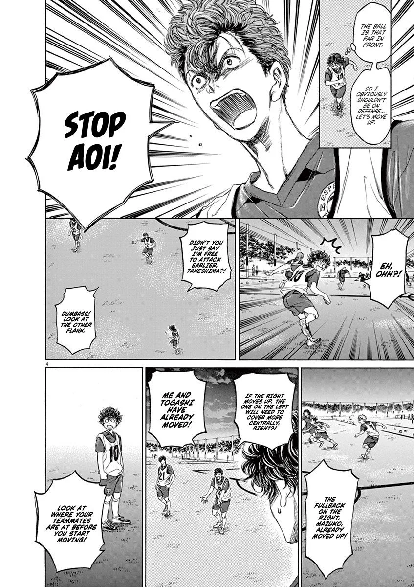 Ao Ashi Chapter 67 – Page 4