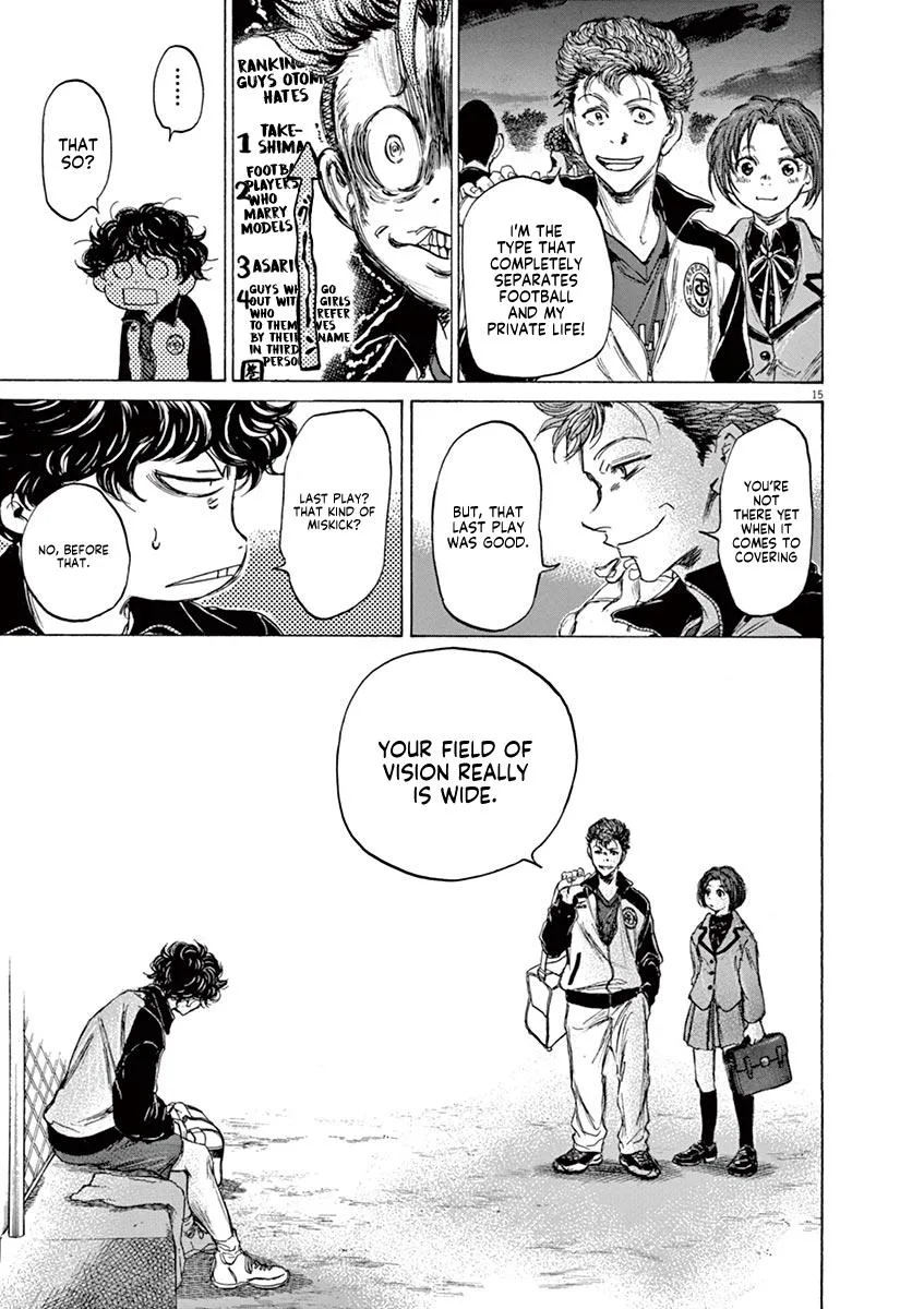 Ao Ashi Chapter 69 – Page 15