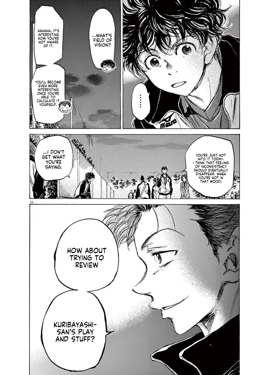 Ao Ashi Chapter 69 – Page 16