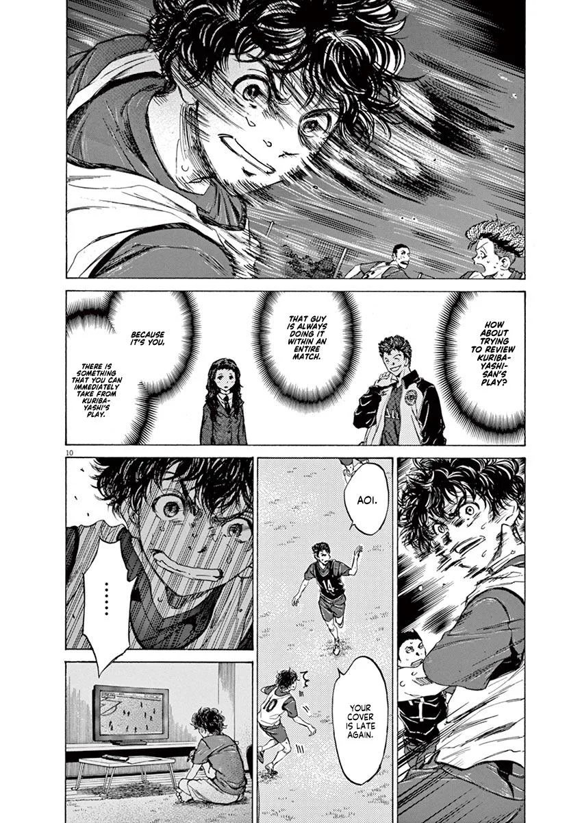 Ao Ashi Chapter 71 – Page 10
