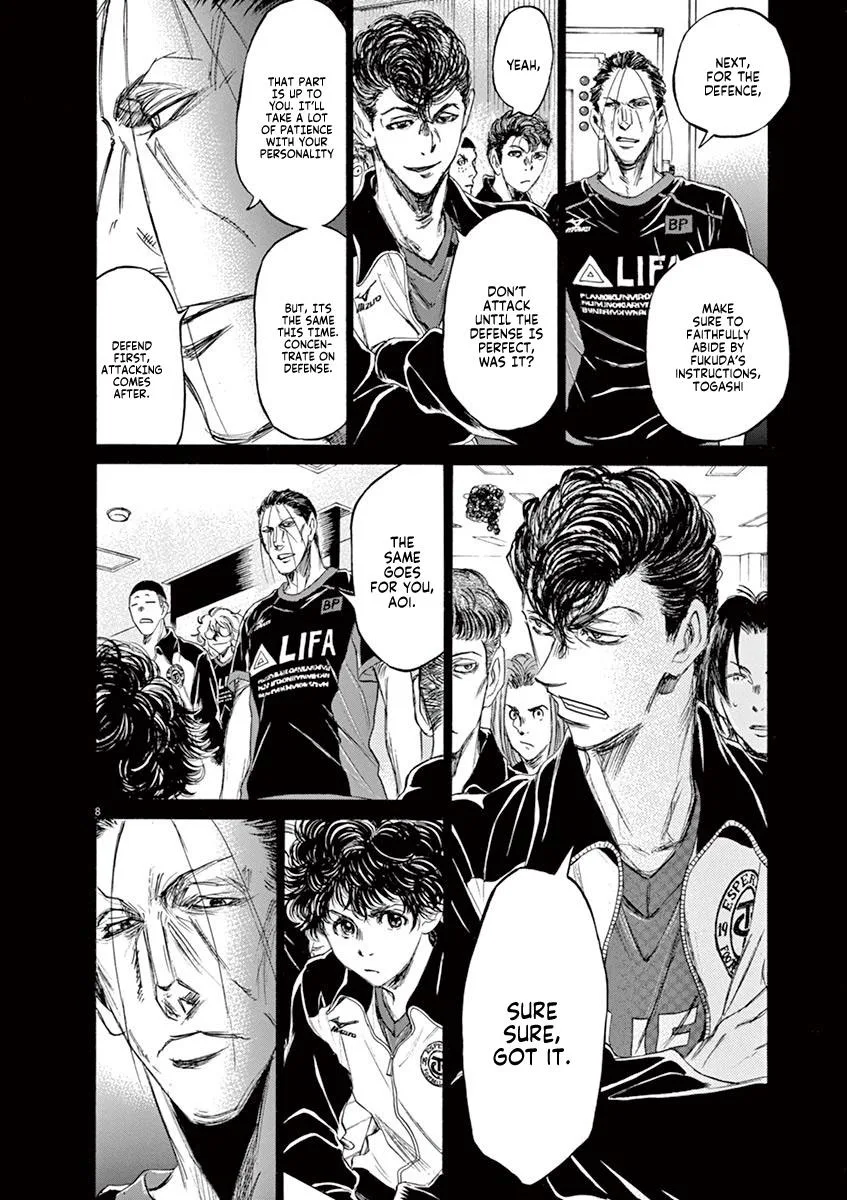 Ao Ashi Chapter 76 – Page 9