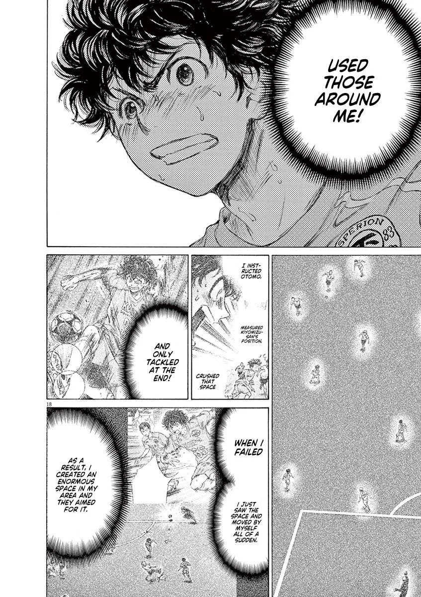 Ao Ashi Chapter 78 – Page 18