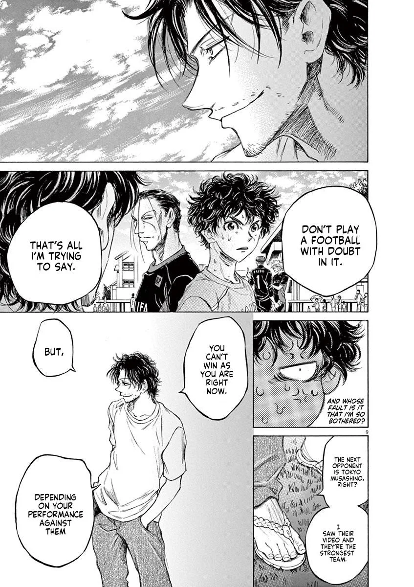 Ao Ashi Chapter 83 – Page 9