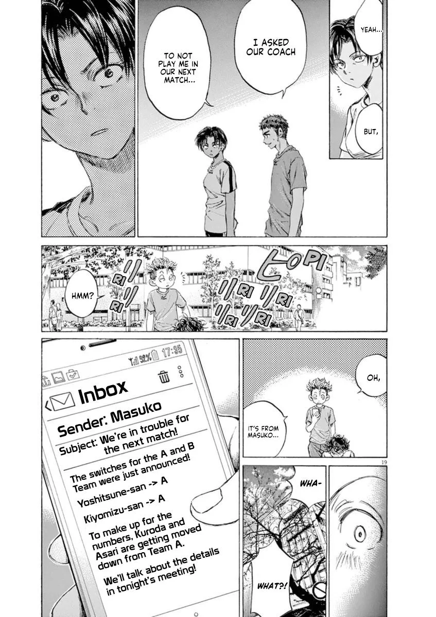 Ao Ashi Chapter 87 – Page 20