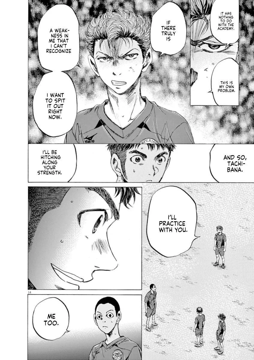 Ao Ashi Chapter 92 – Page 14