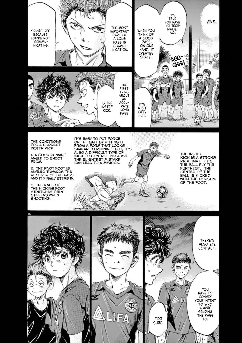 Ao Ashi Chapter 94 – Page 15