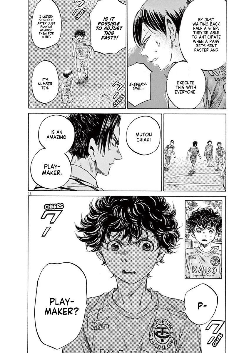 Ao Ashi Chapter 96 – Page 19