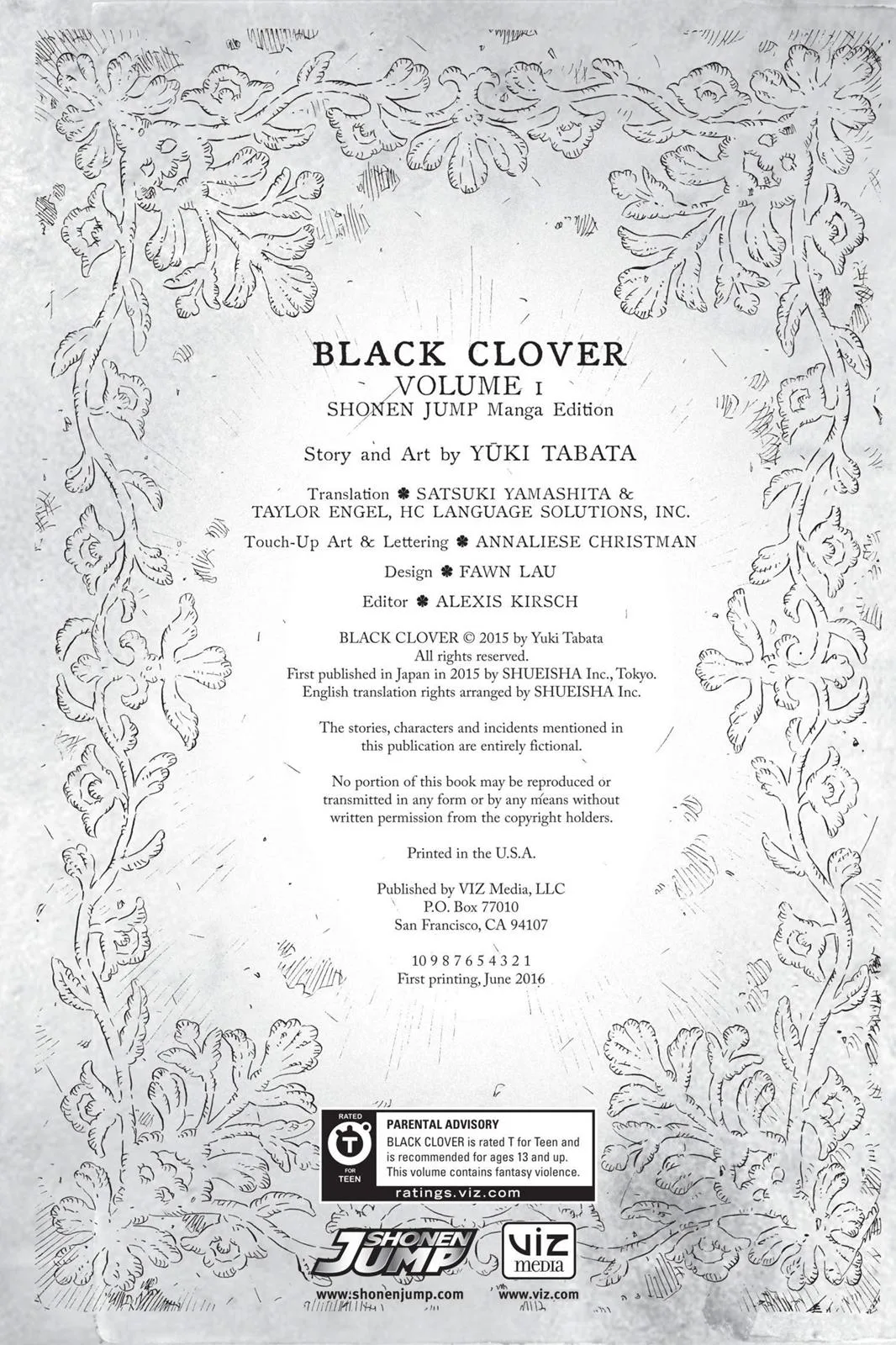 Black Clover Chapter 1 – Page 3