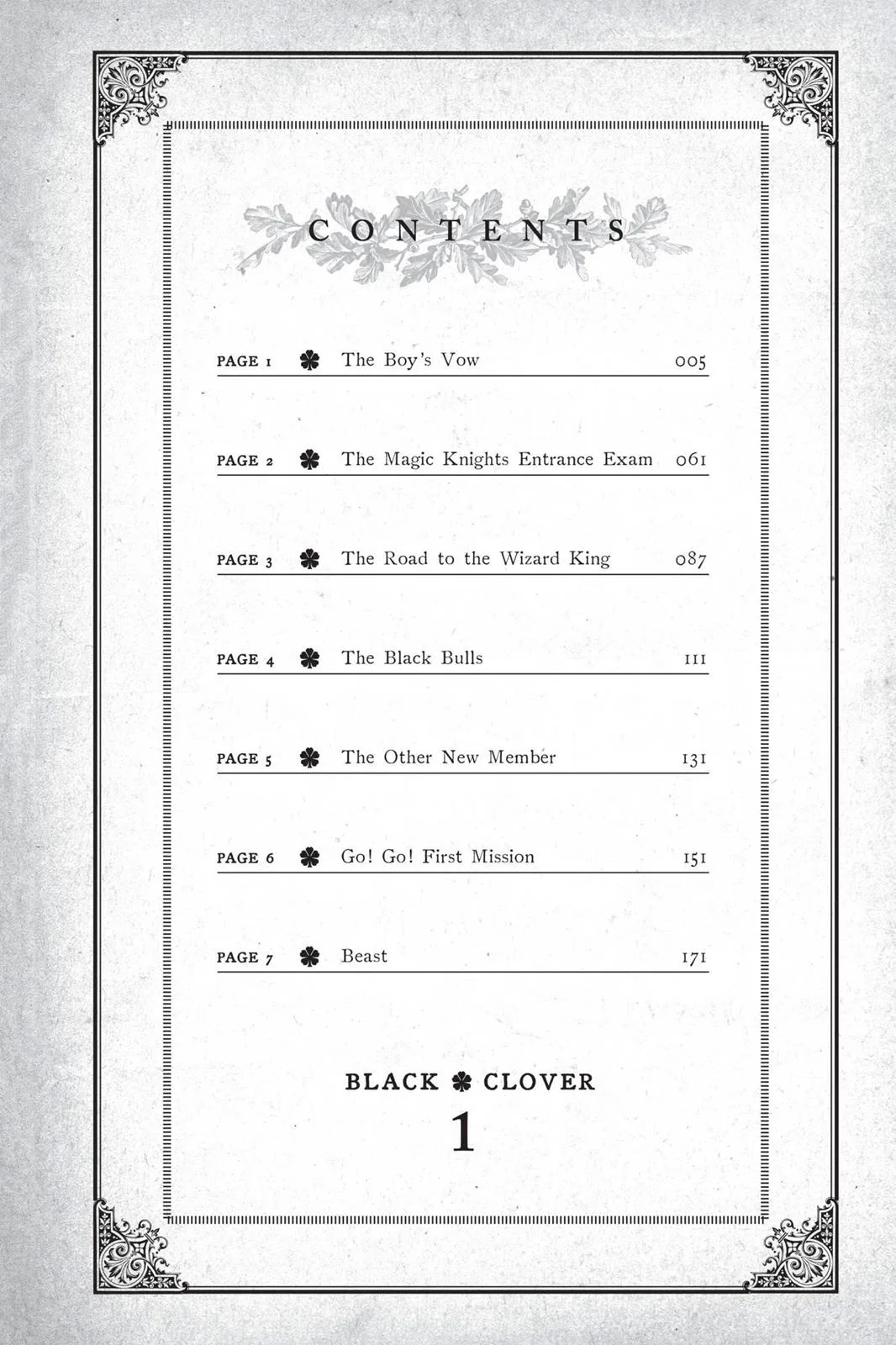 Black Clover Chapter 1 – Page 5