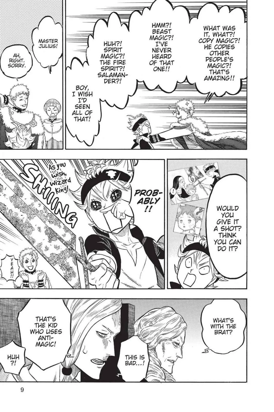 Black Clover Chapter 54 – Page 9
