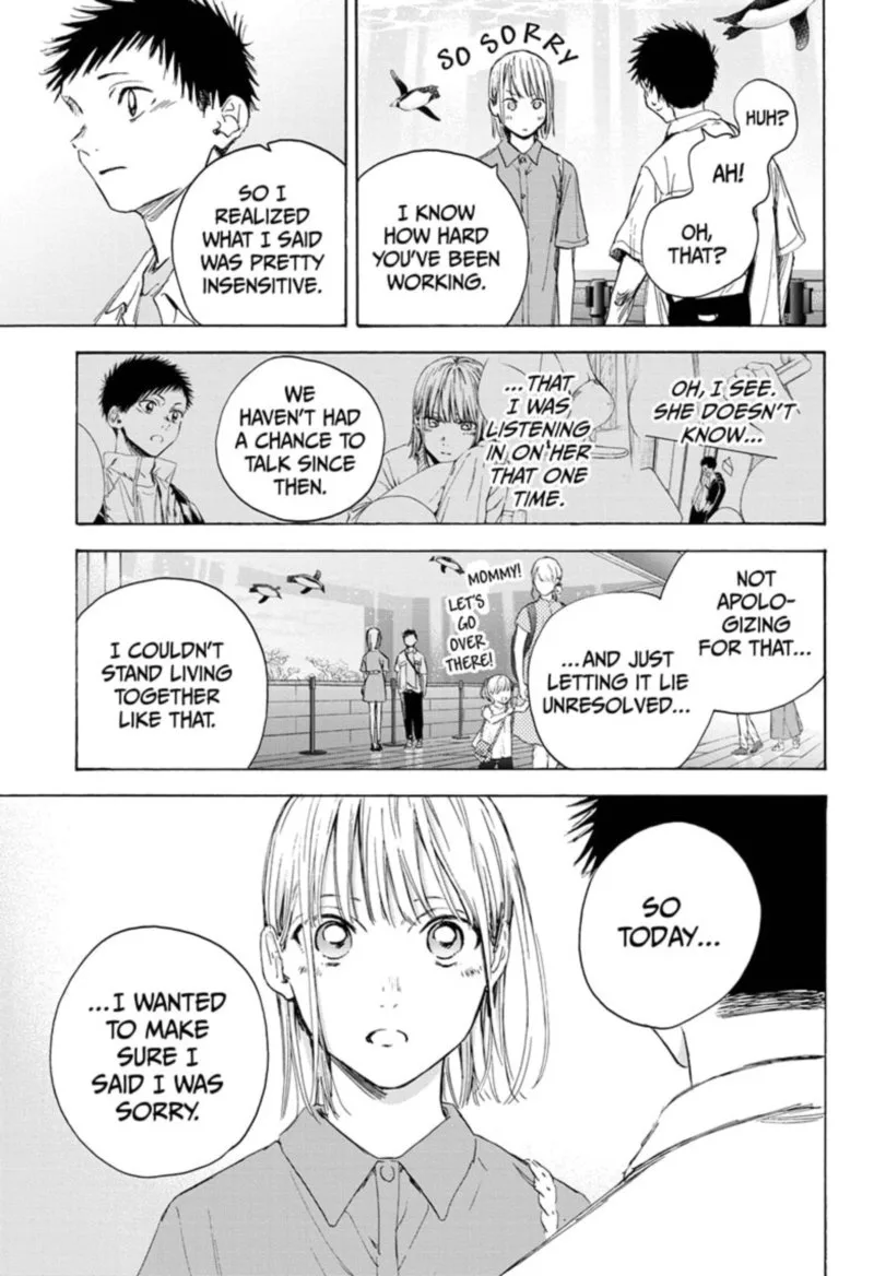Blue Box Chapter 14: Aquarium – Page 13