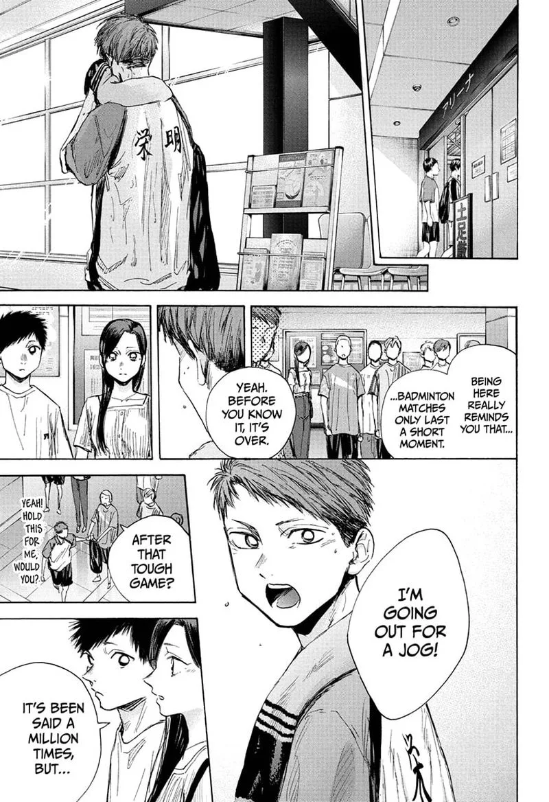 Blue Box Chapter 41: I Want a Back-and-Forth Rally – Page 9