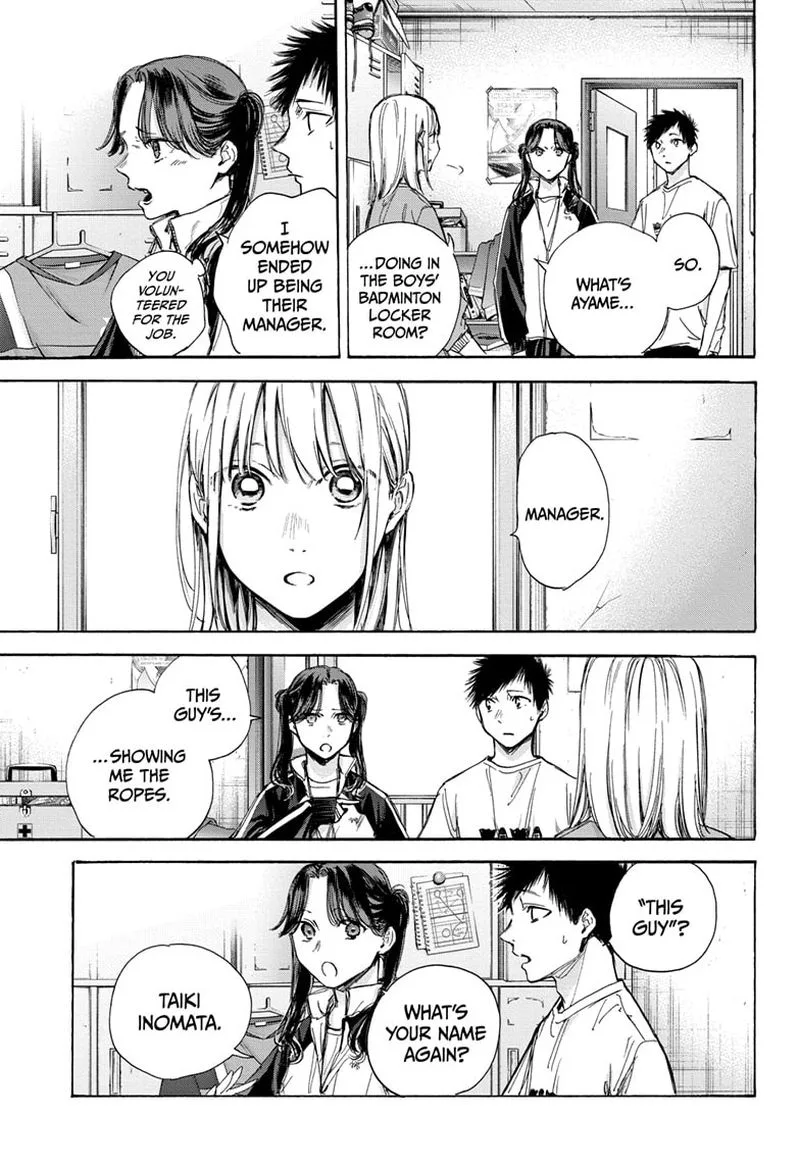 Blue Box Chapter 68: Girl Manager – Page 11