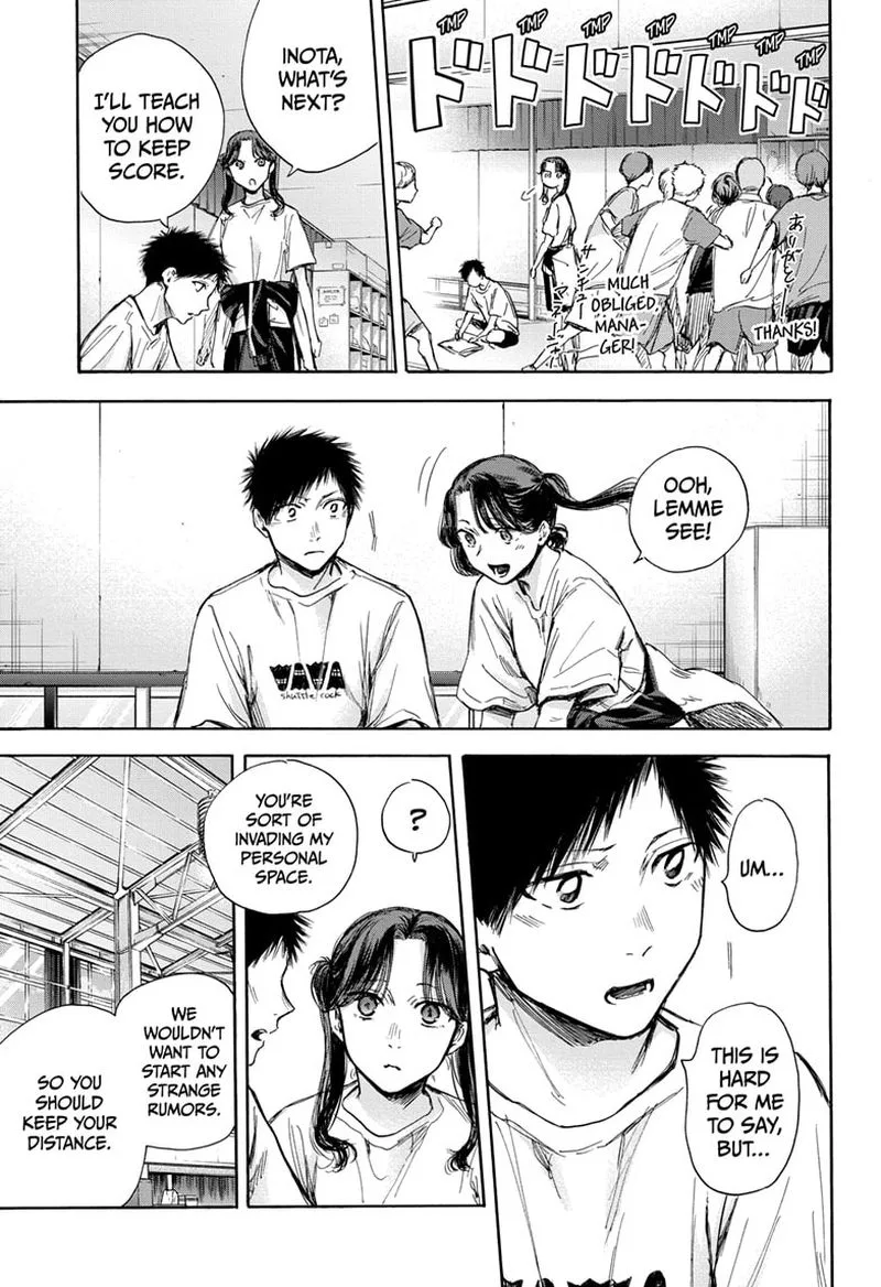 Blue Box Chapter 68: Girl Manager – Page 15