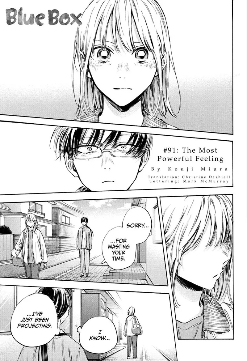 Blue Box Chapter 91 – Page 3